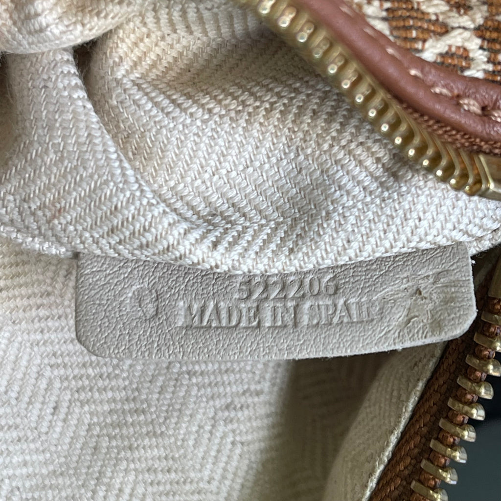 Loewe Cubi Anagram Jacquard Shoulder Bag