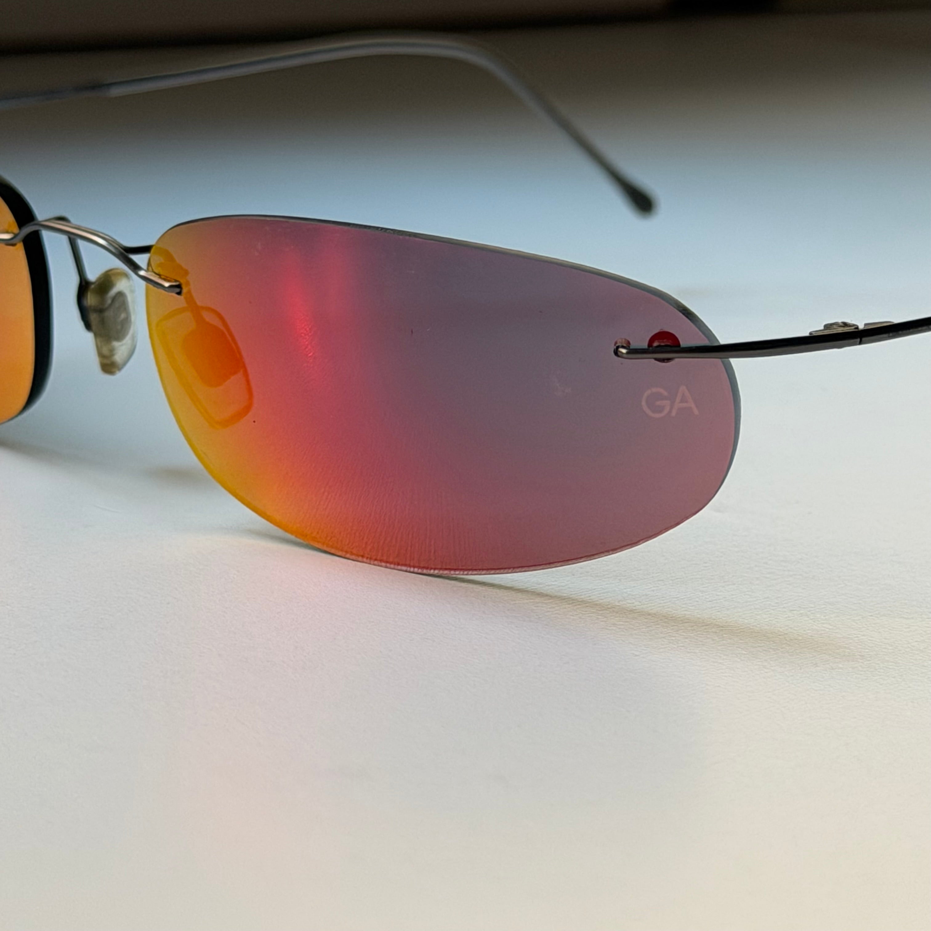 Giorgio Armani Red Sunglasses