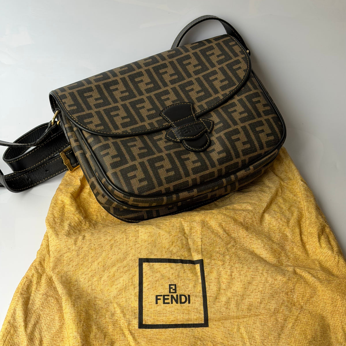 Fendi Monogram Crossbody Bag