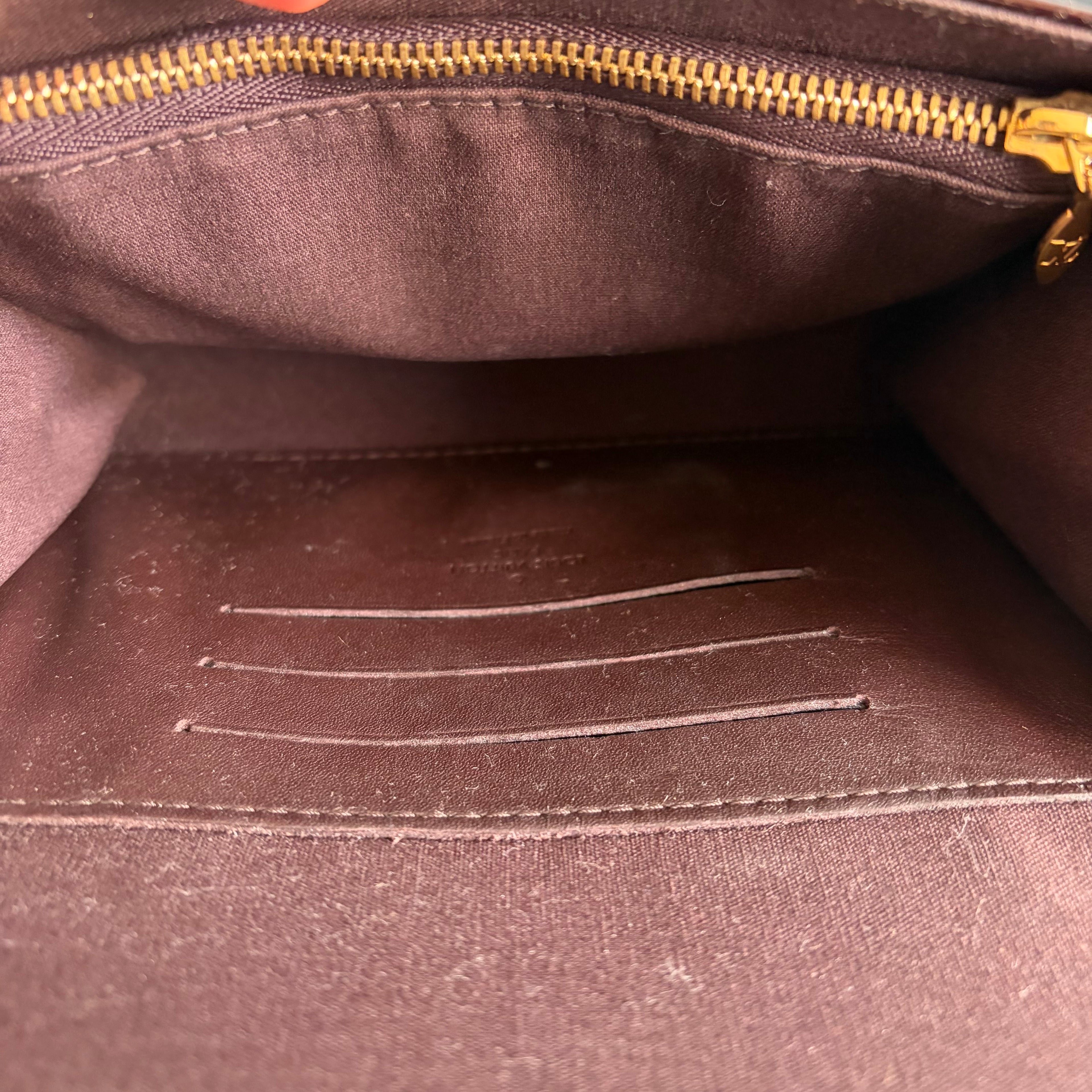 Louis Vuitton Amarante Monogram Vernis Rossmore PM Bag