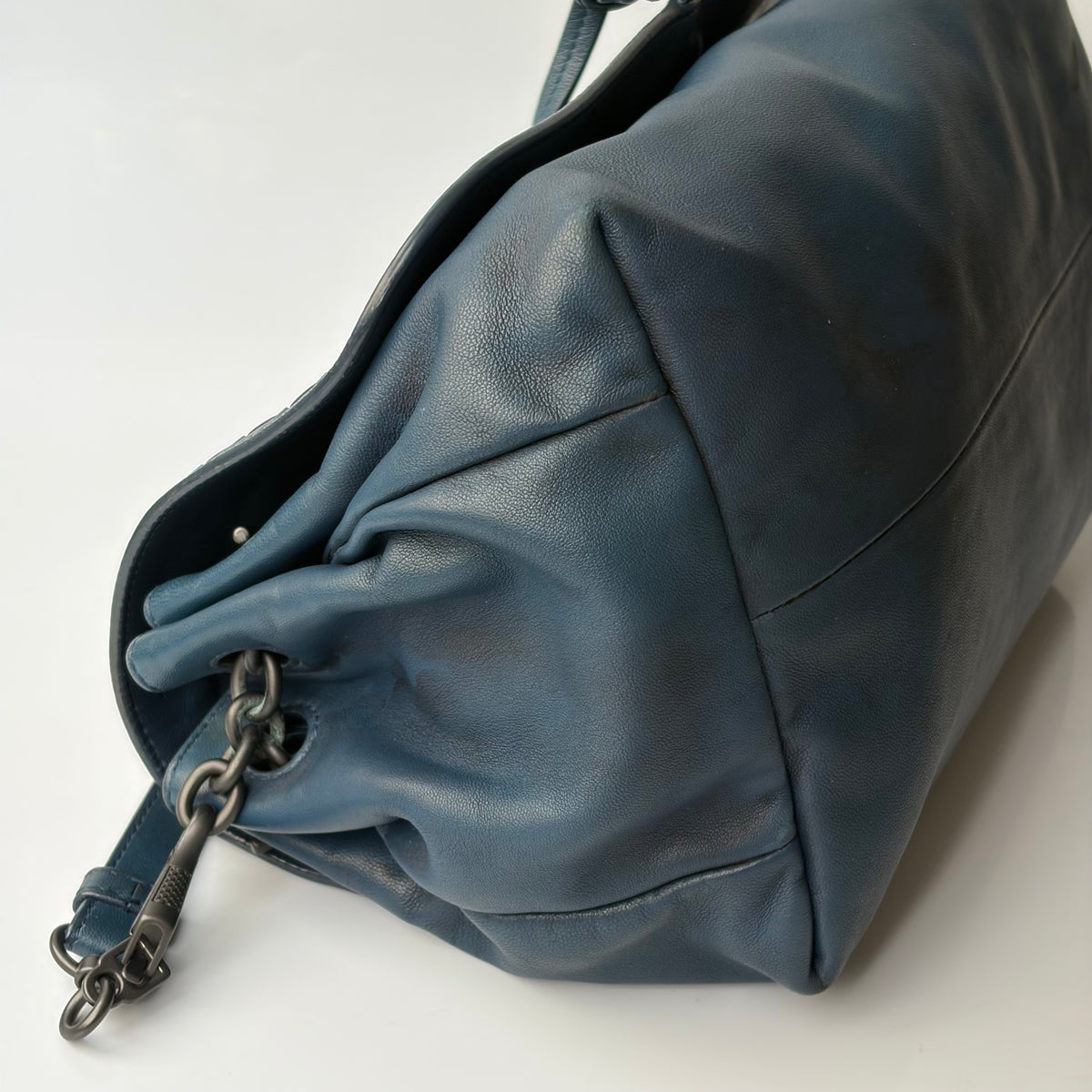 Bottega Veneta Intrecciato Flap Bag