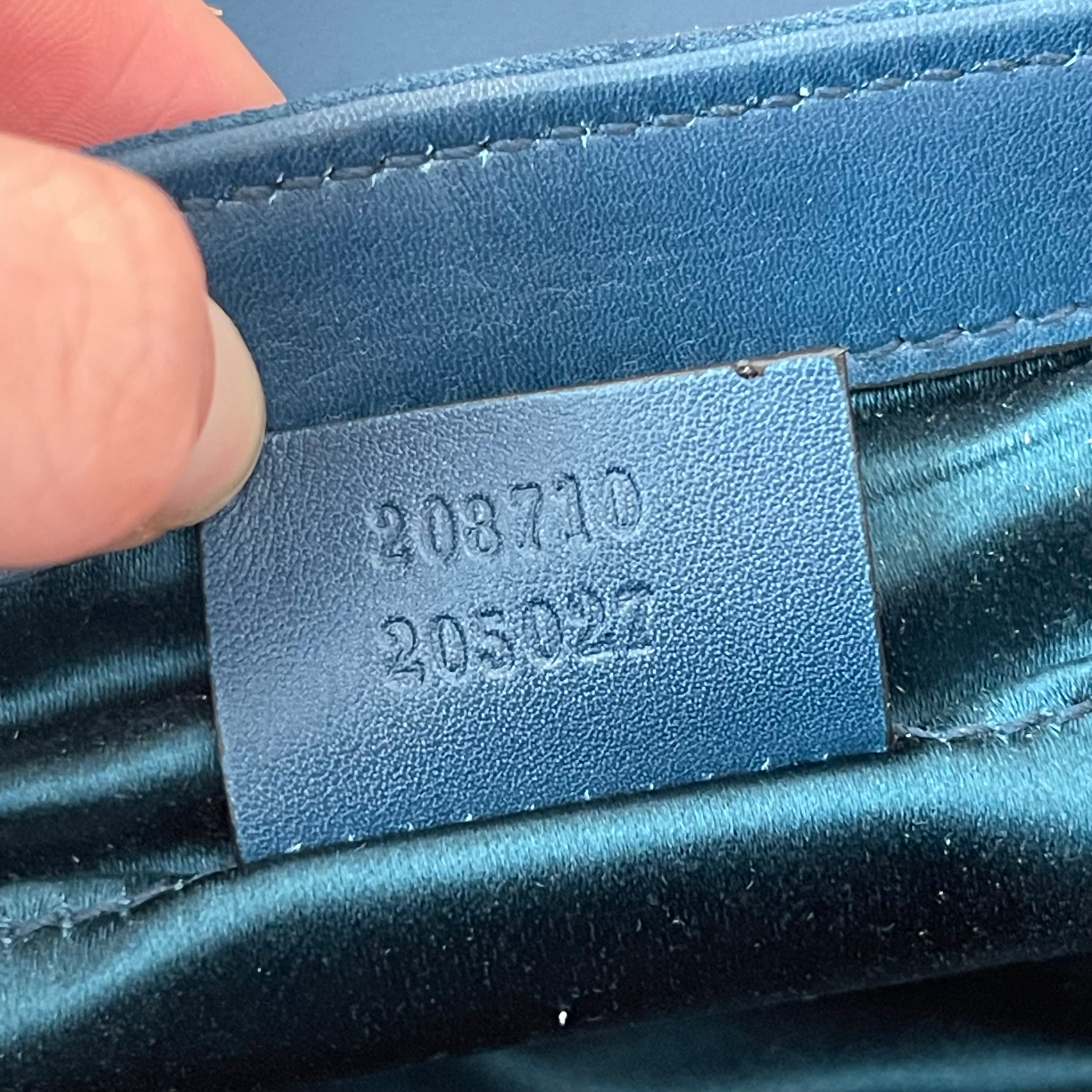 Gucci Suede Hysteria Babouska Shoulder Bag