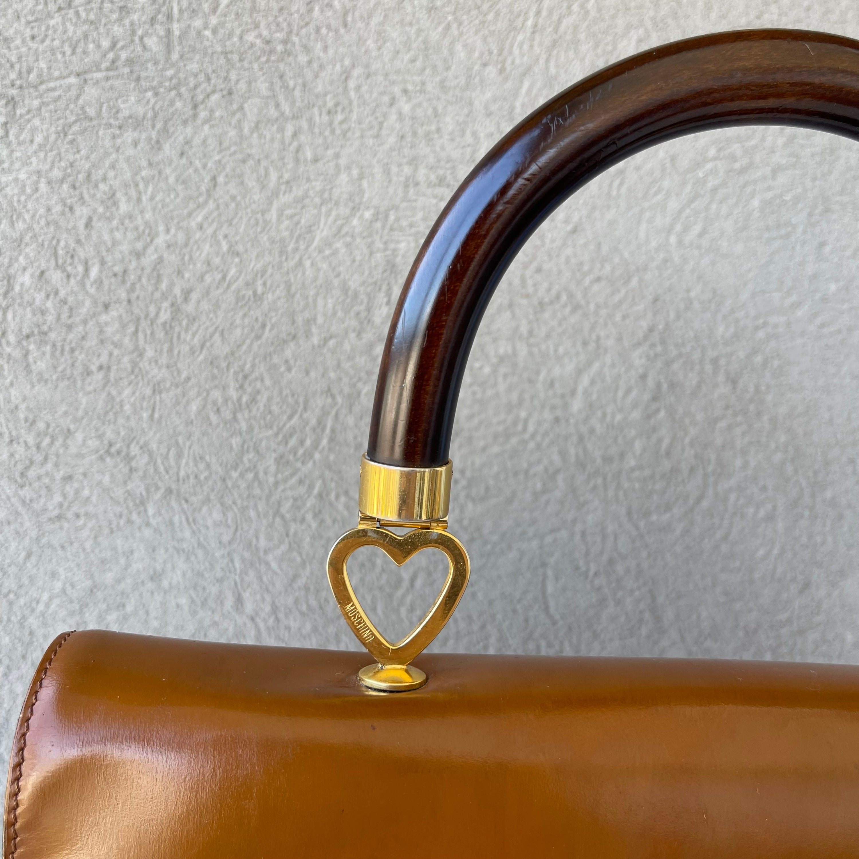 Moschino 90s Peace Handbag