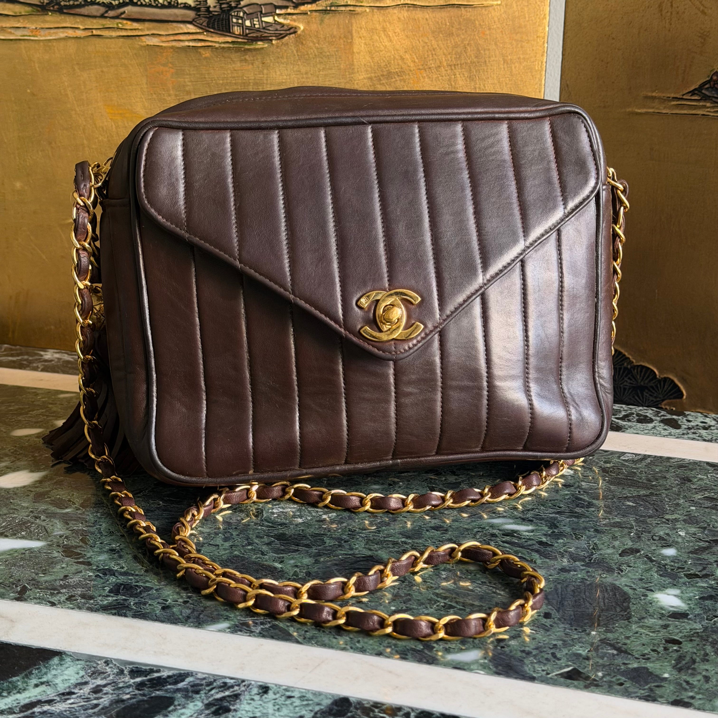 Chanel 1996 Vertical Flap Bag
