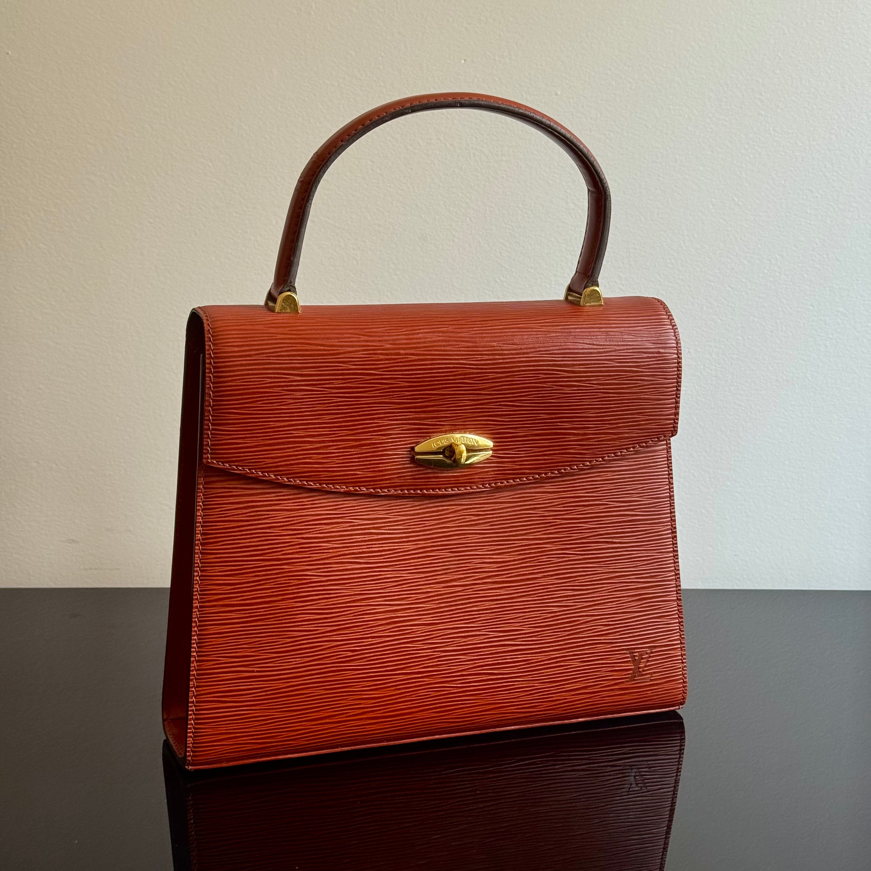 Louis Vuitton Malesherbes Epi Leather HandBag