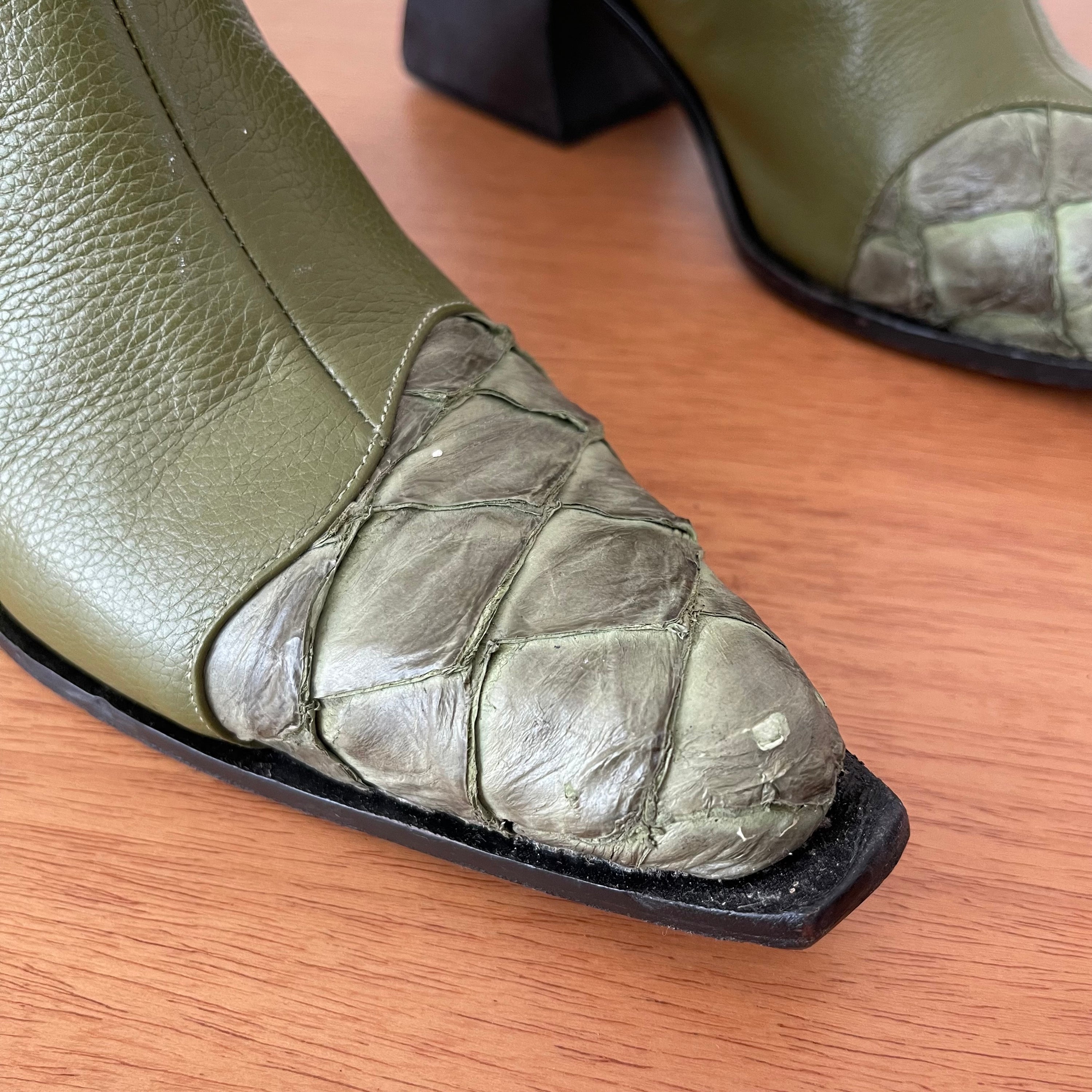 Misci Bota Peão Pirarucu Verde