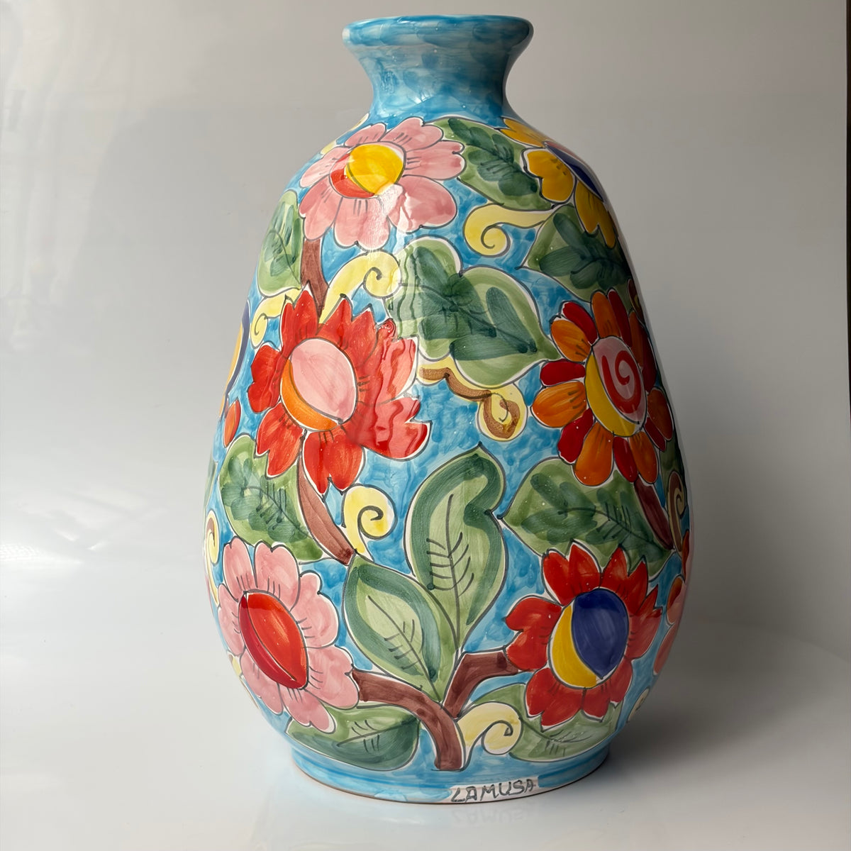 Vaso em cerâmica La Musa, Italia anos 70