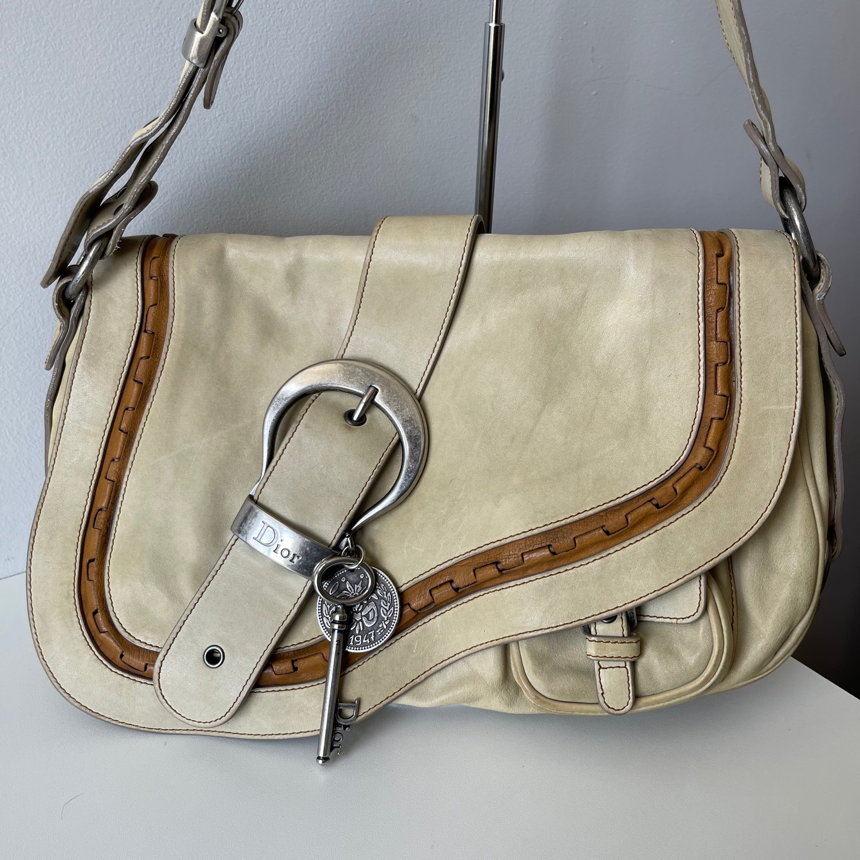 Christian Dior Saddle Gaucho Bag