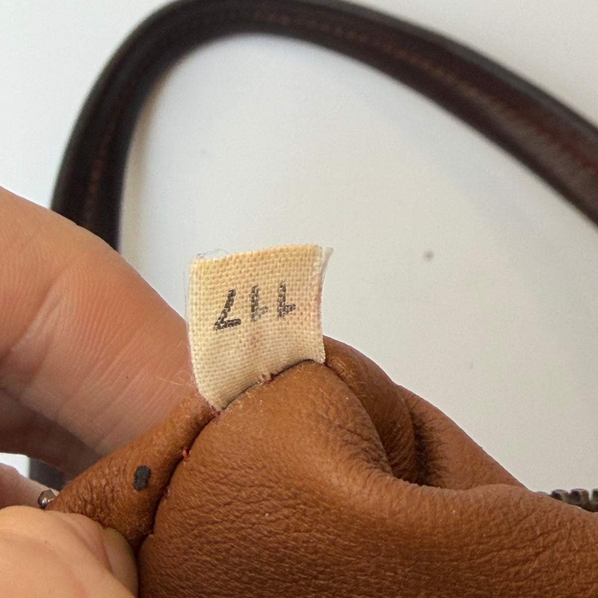 Prada Washed Bauletto Bag