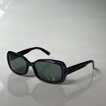 Gucci Vintage Monogram Blue Sunglasses