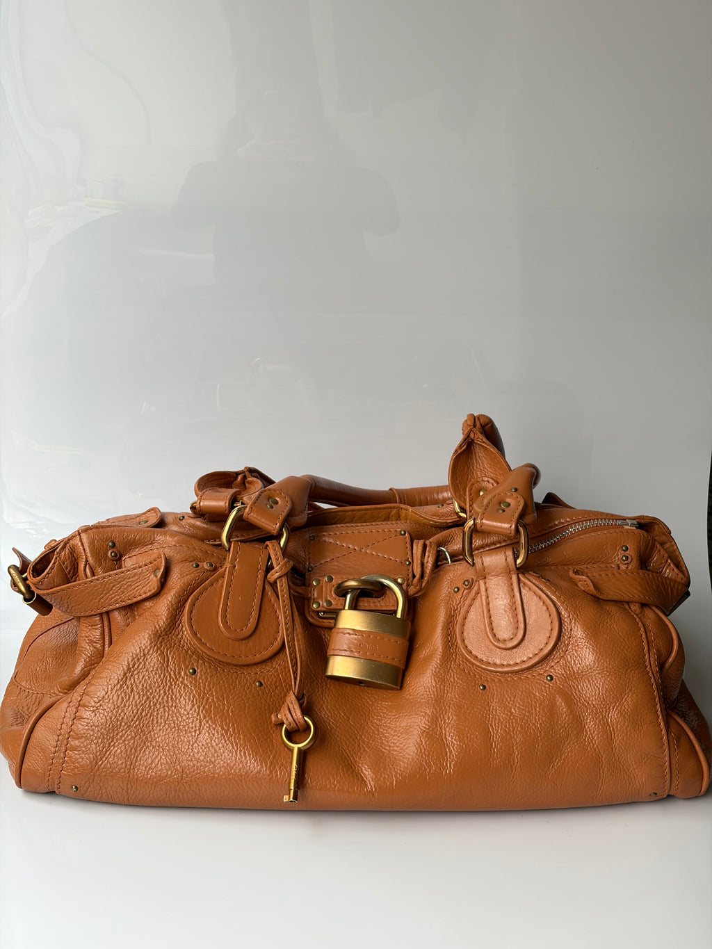 Chloé Paddington Padlock XL Shoulder Bag