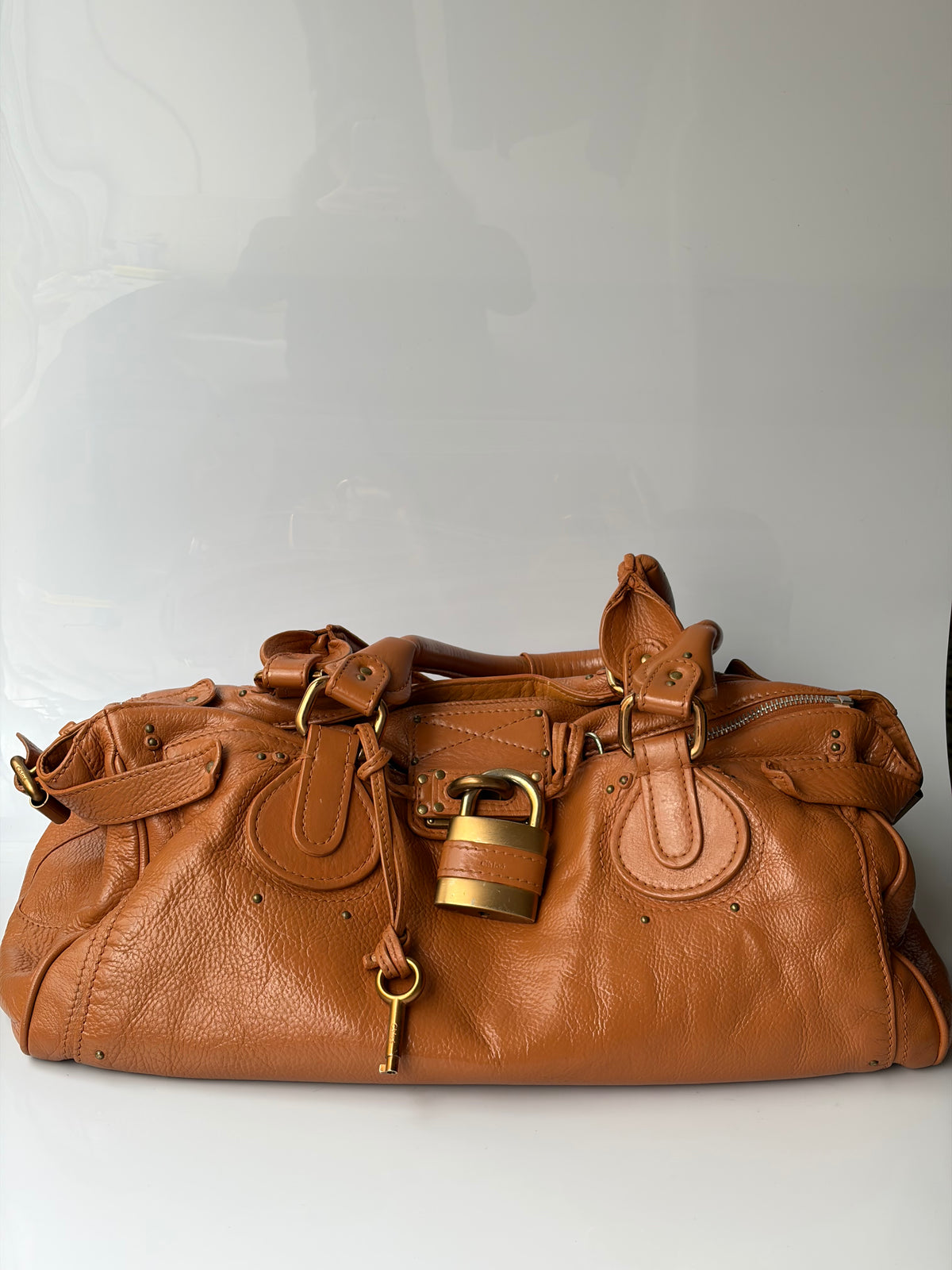 Chloé Paddington Padlock XL Shoulder Bag