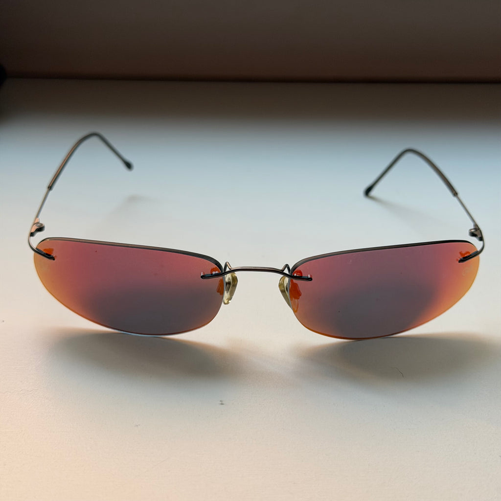 Giorgio Armani Red Sunglasses