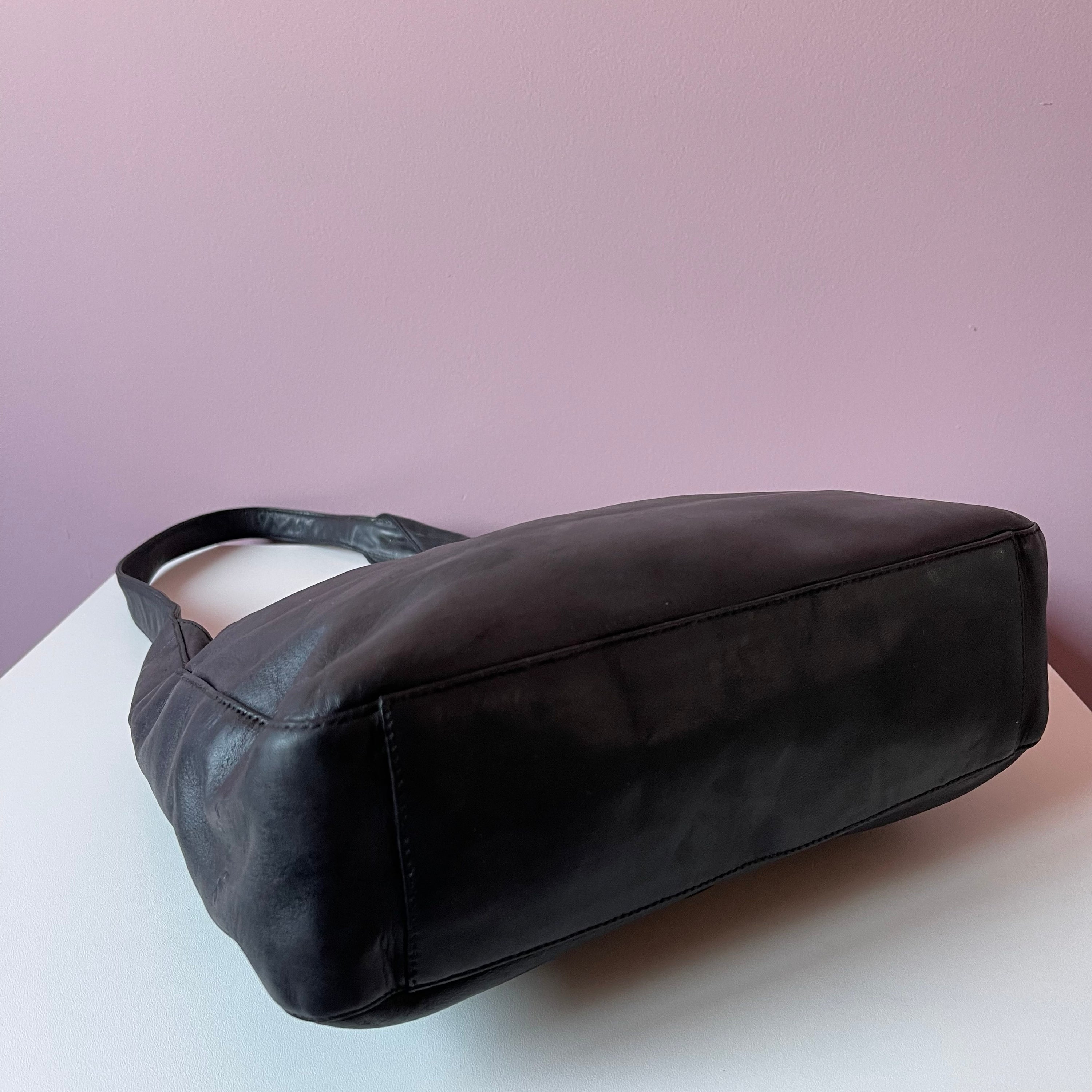 Prada 90s Asymmetric Leather Bag