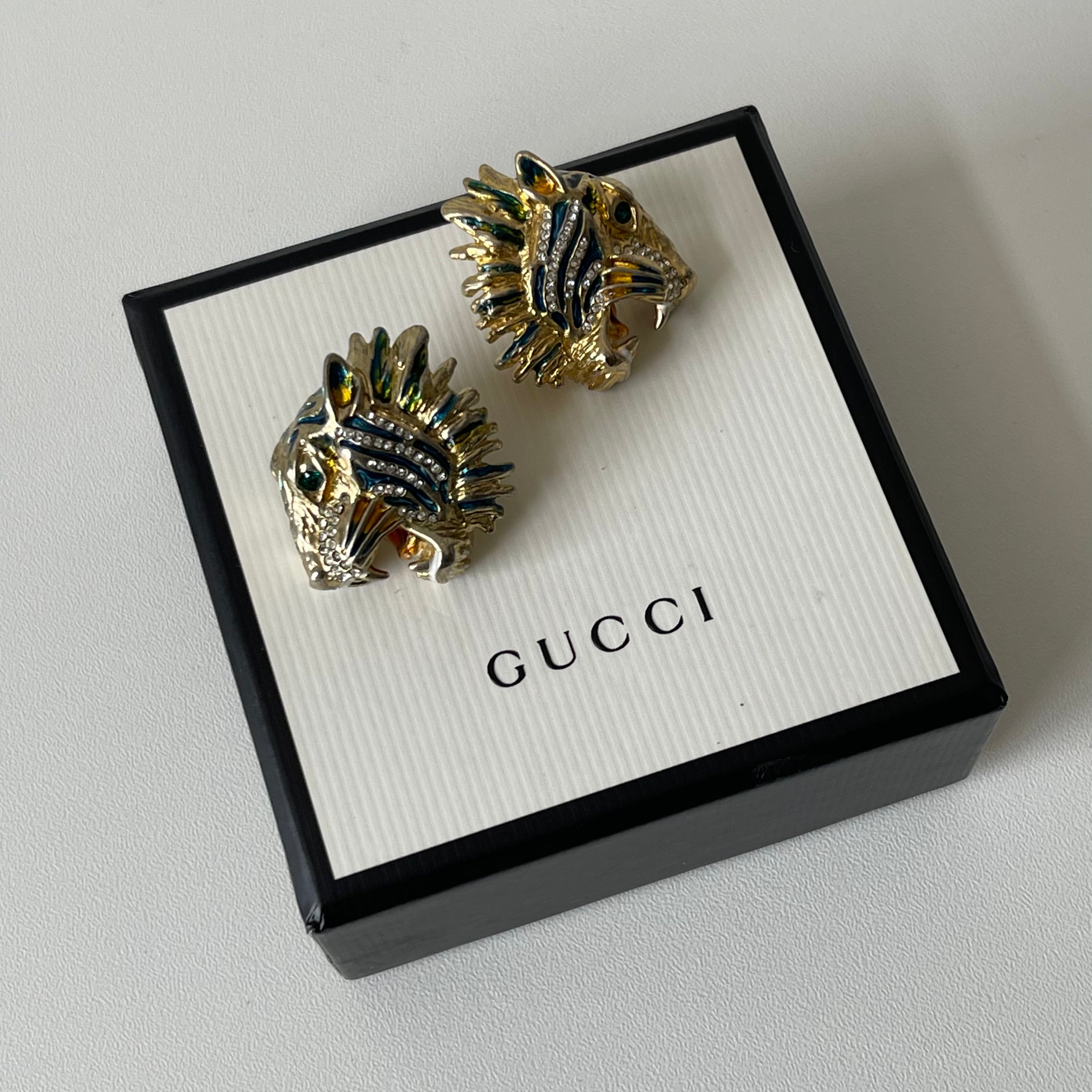 Gucci Tiger Earrings