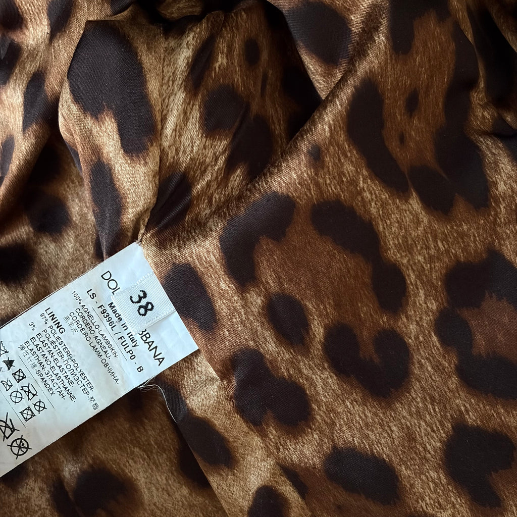 Dolce & Gabbana Leather Jacket