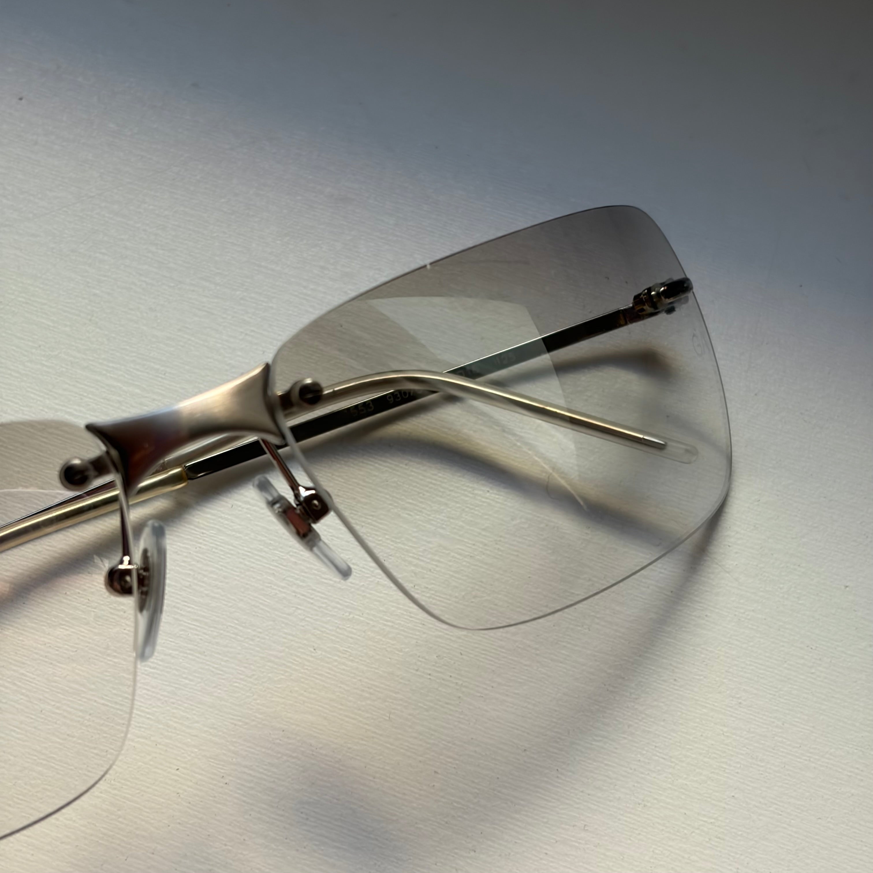Giorgio Armani 2000s Clear Sunglasses