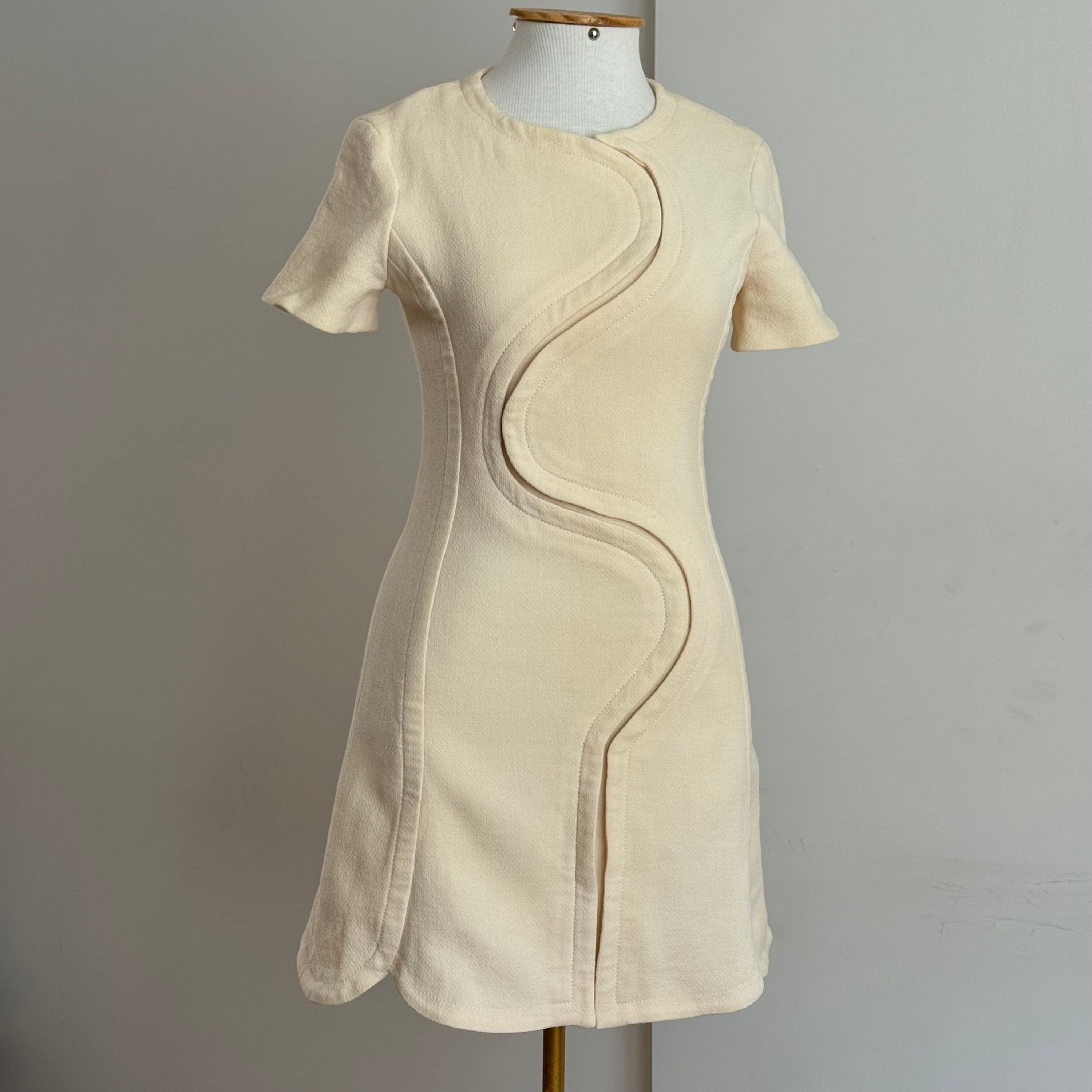Christian Dior Off White Dress