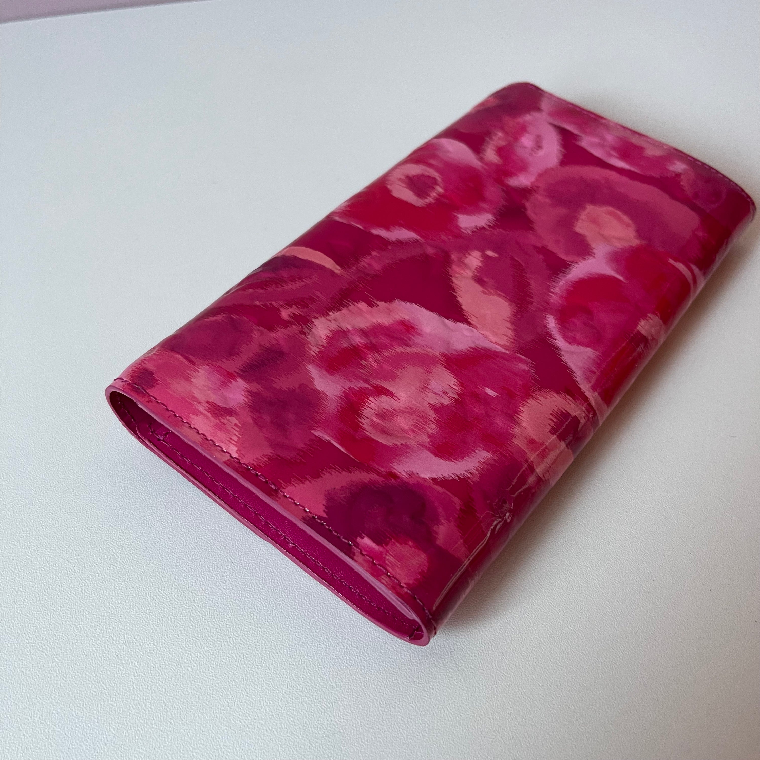 Louis Vuitton Vernis Ikat Flower Pink Wallet