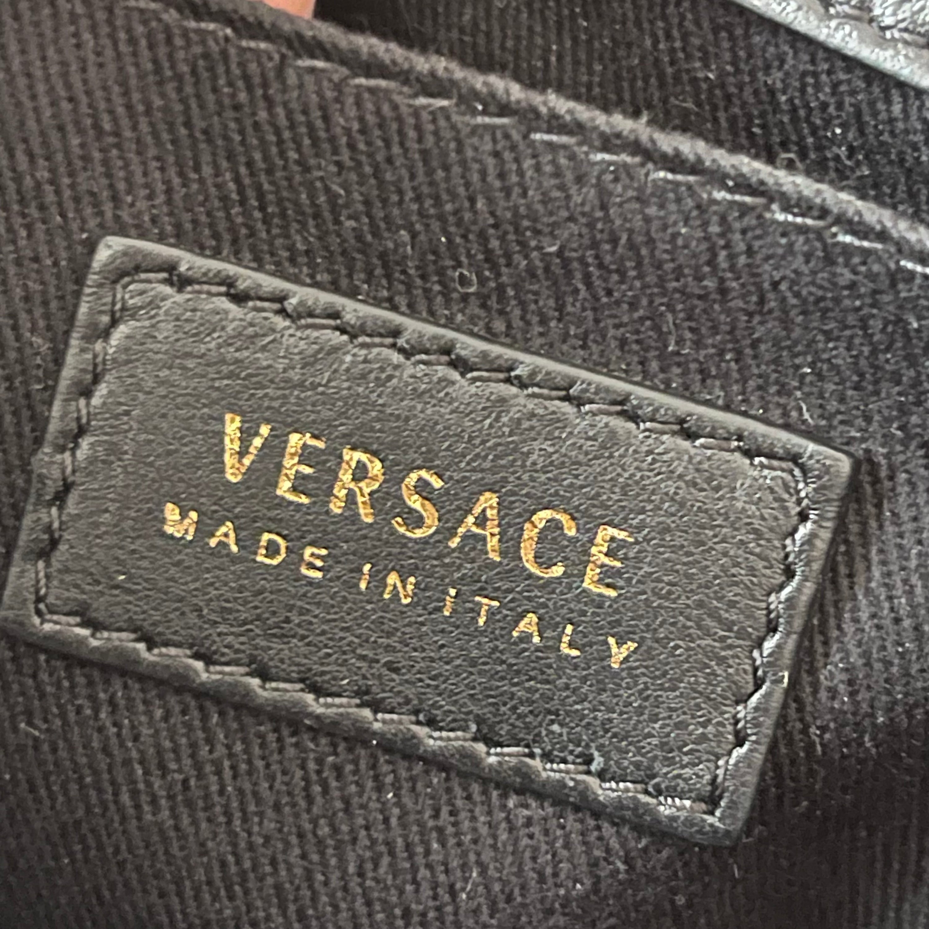 Versace S/S 2019 Napa Print Bouquet Quilted Icon Bag