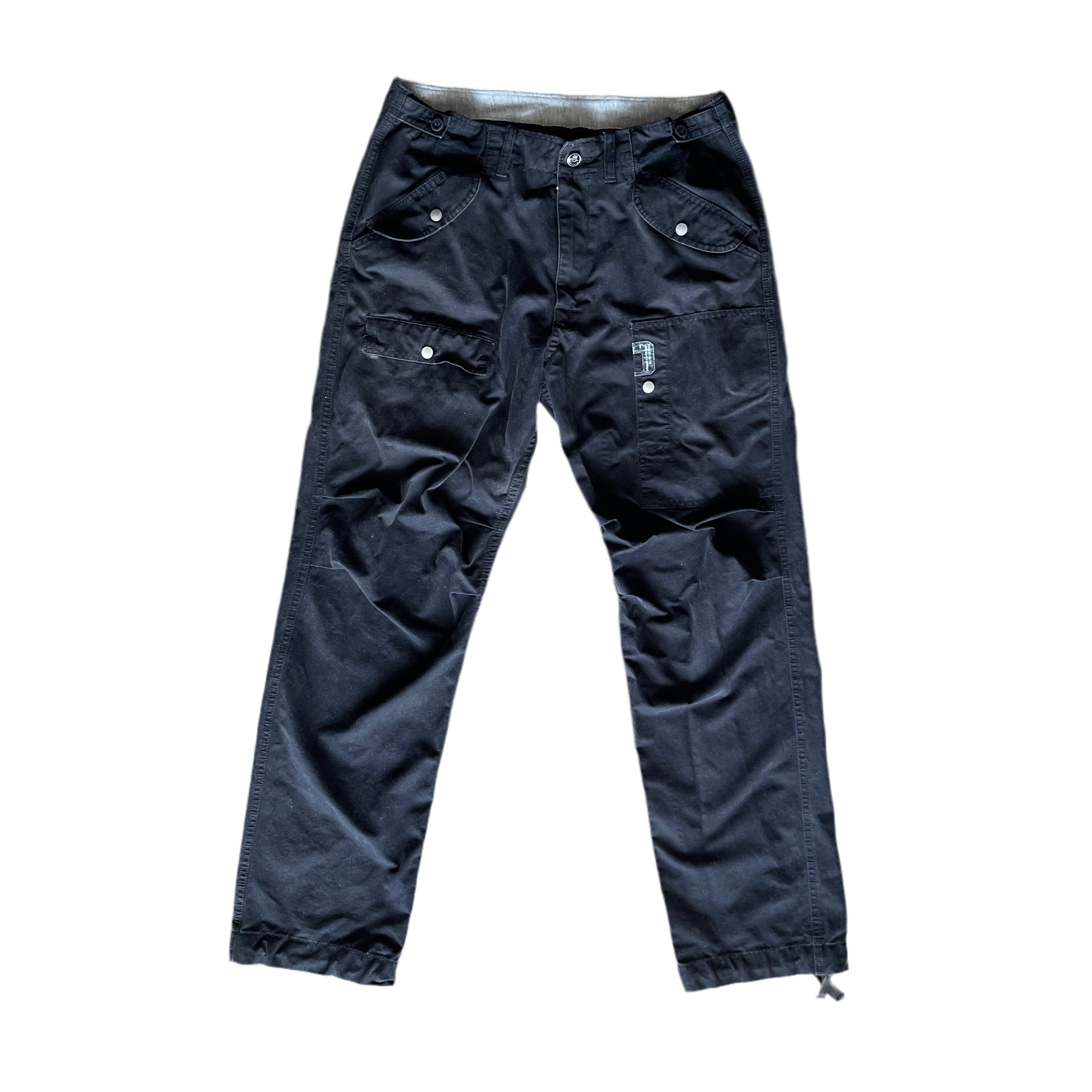 Diesel Cargo Black Pants