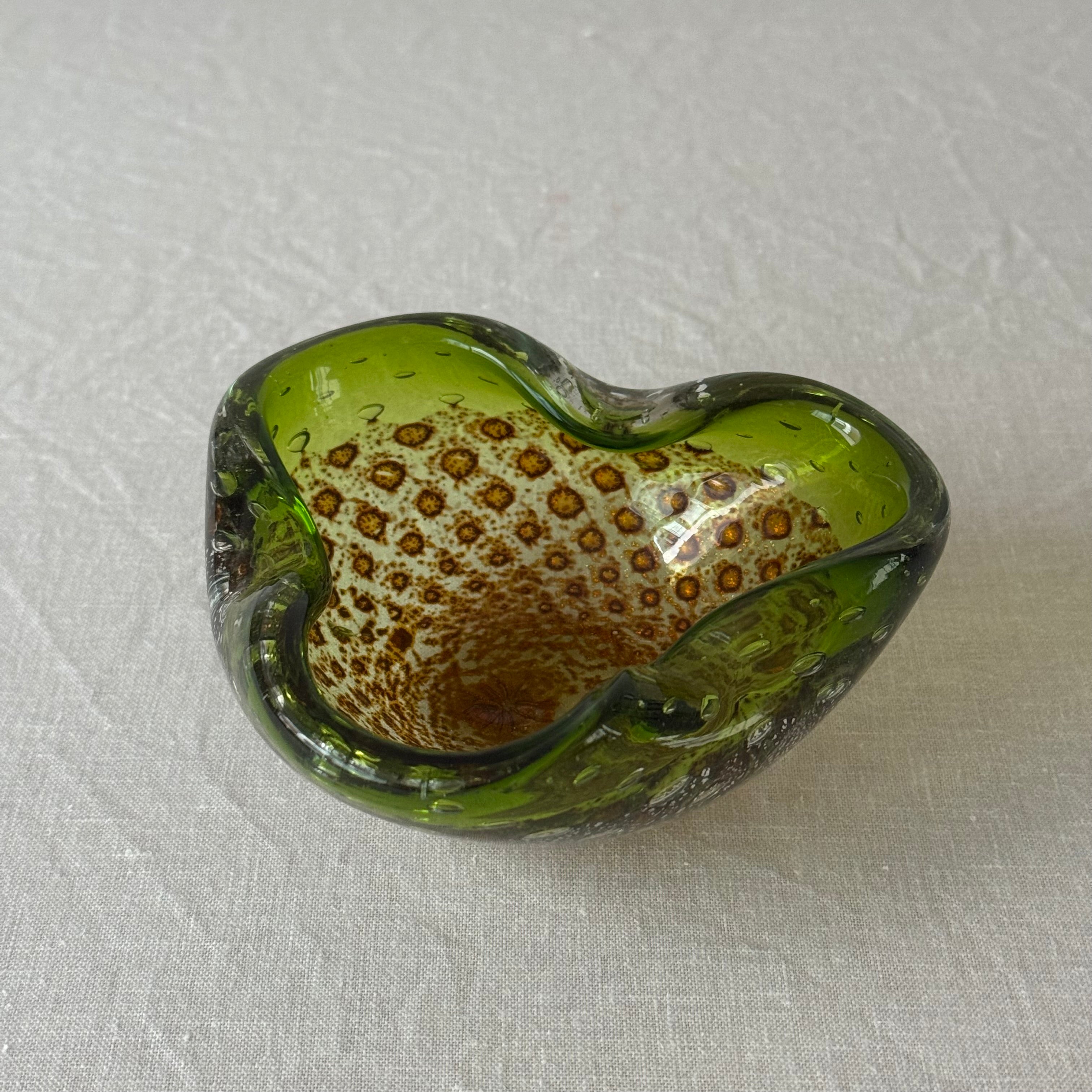 Cinzeiro Murano Verde