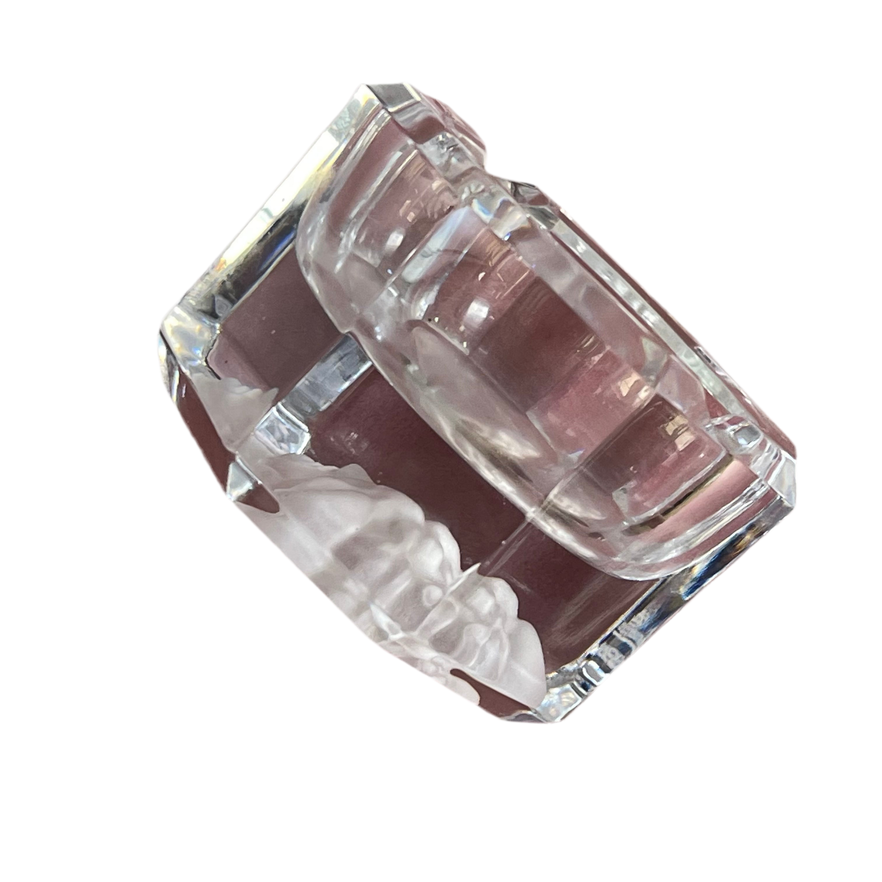 Versace Rosenthal Crystal Ashtray