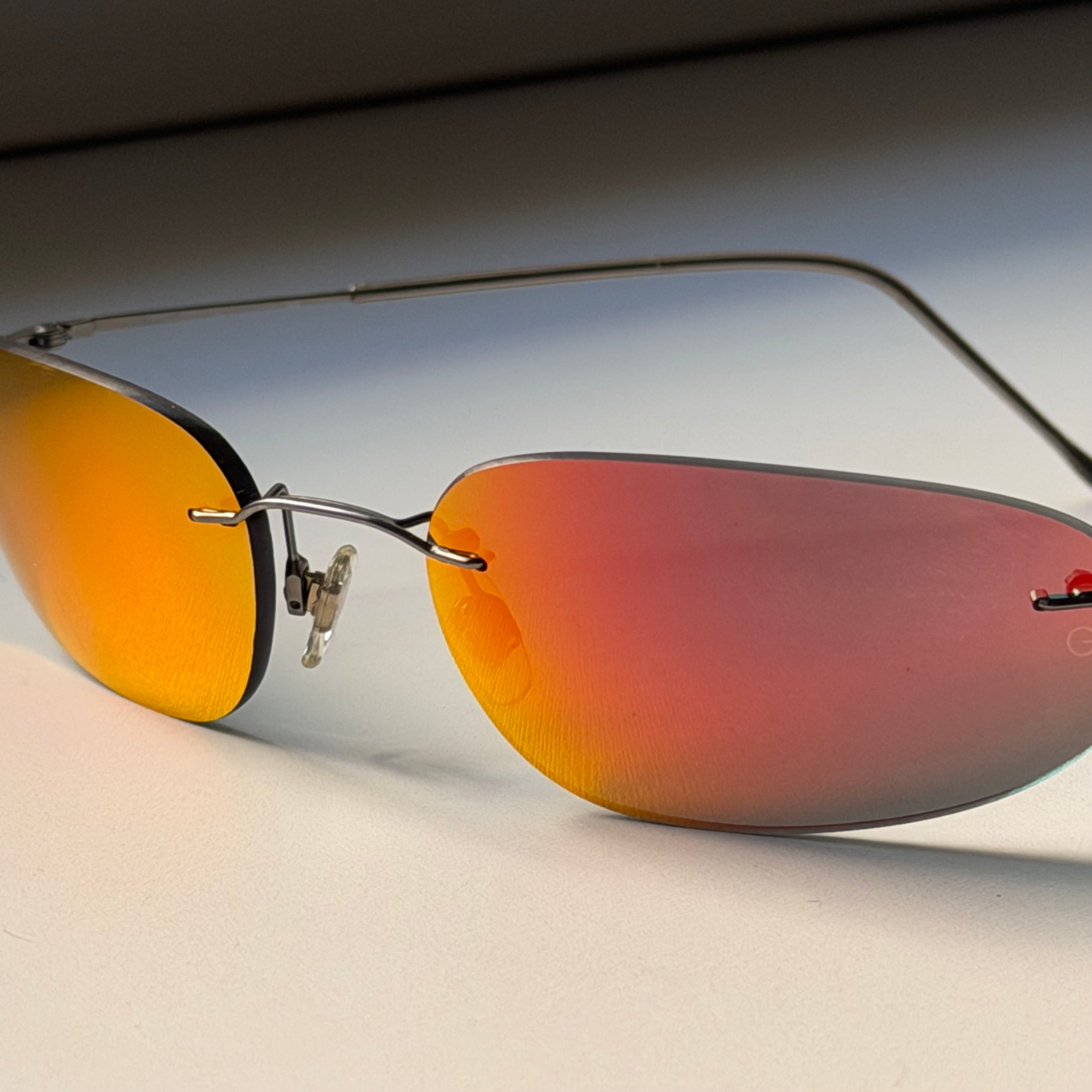 Giorgio Armani Red Sunglasses