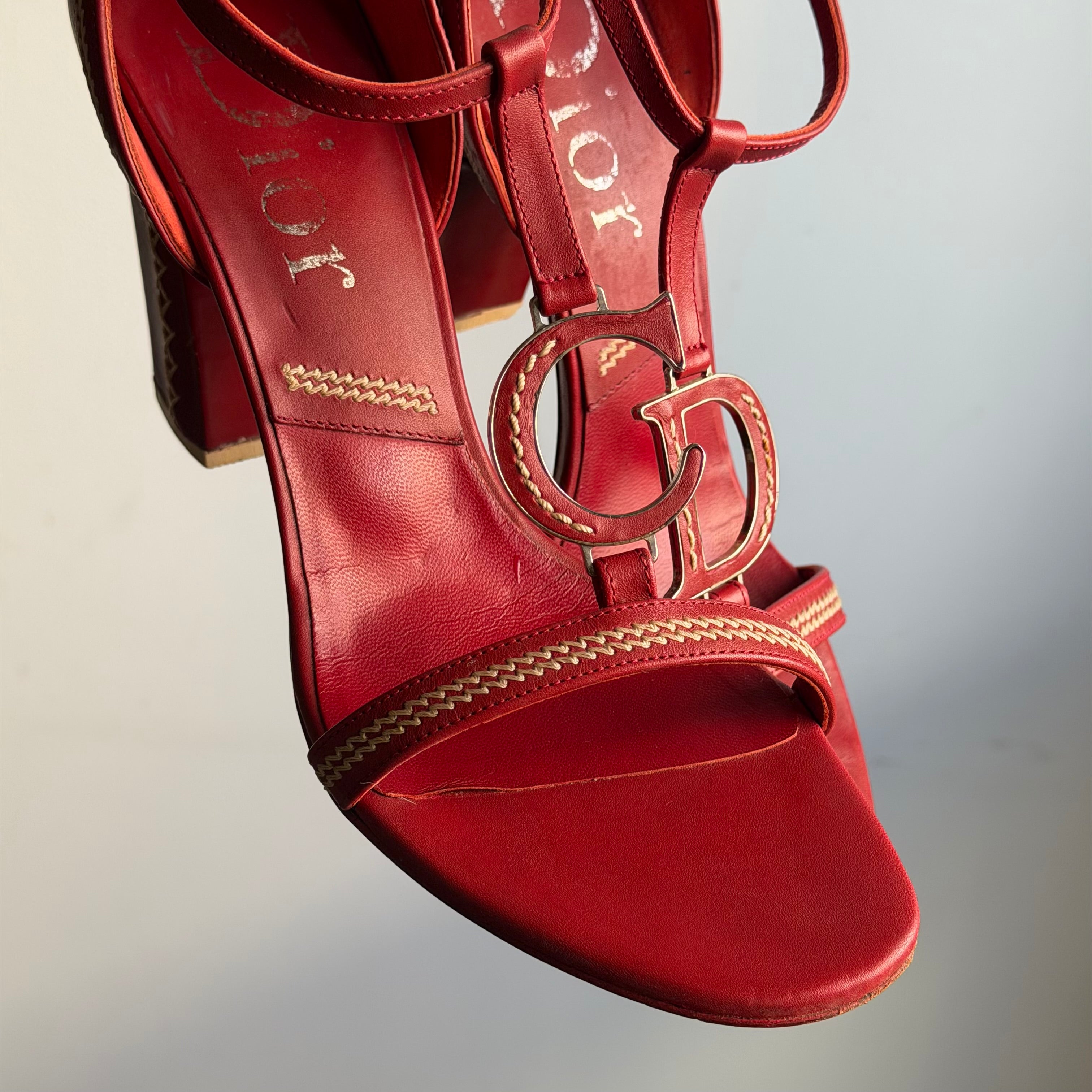 Christian Dior S/S 2005 Red Heels