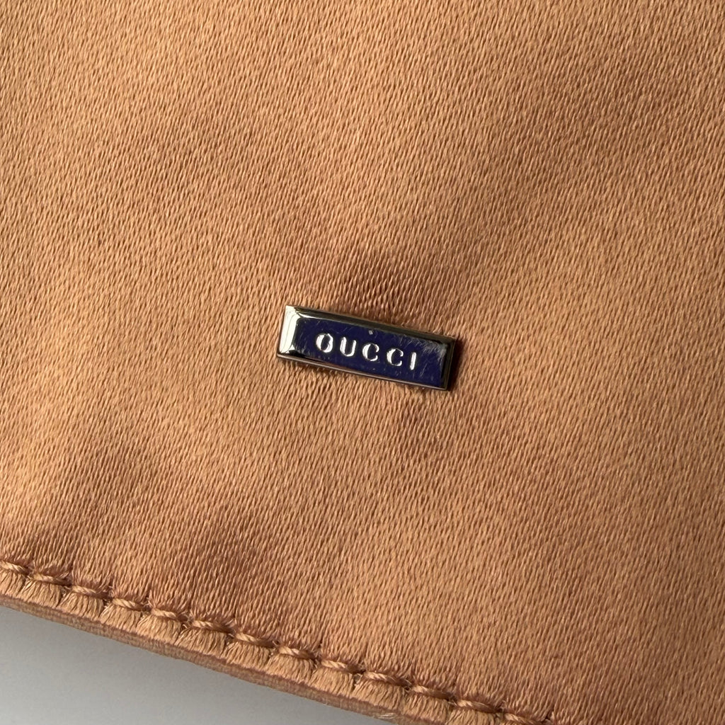 Gucci by Tom Ford Rose Satin Shoulder Bag