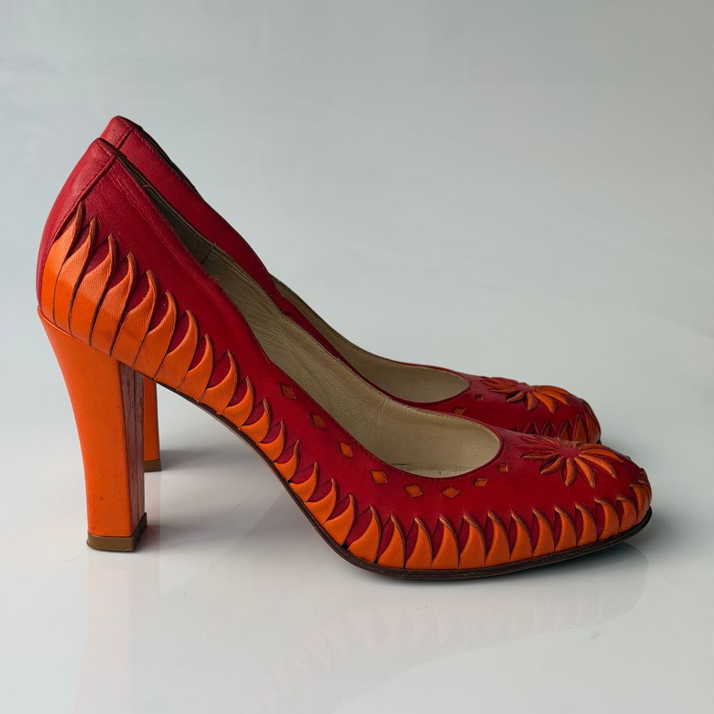Christian Dior by John Galliano F/W 2002 Laser Cut Shoes
