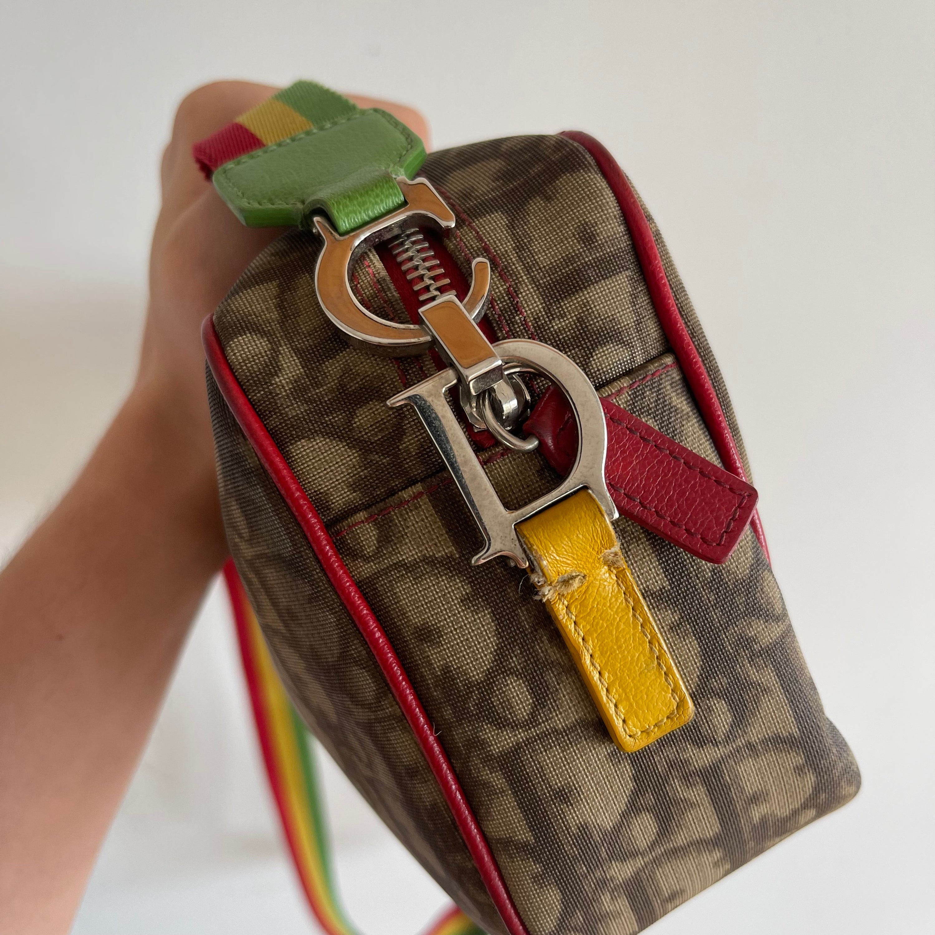 Christian Dior 2004 Rasta Crossbody