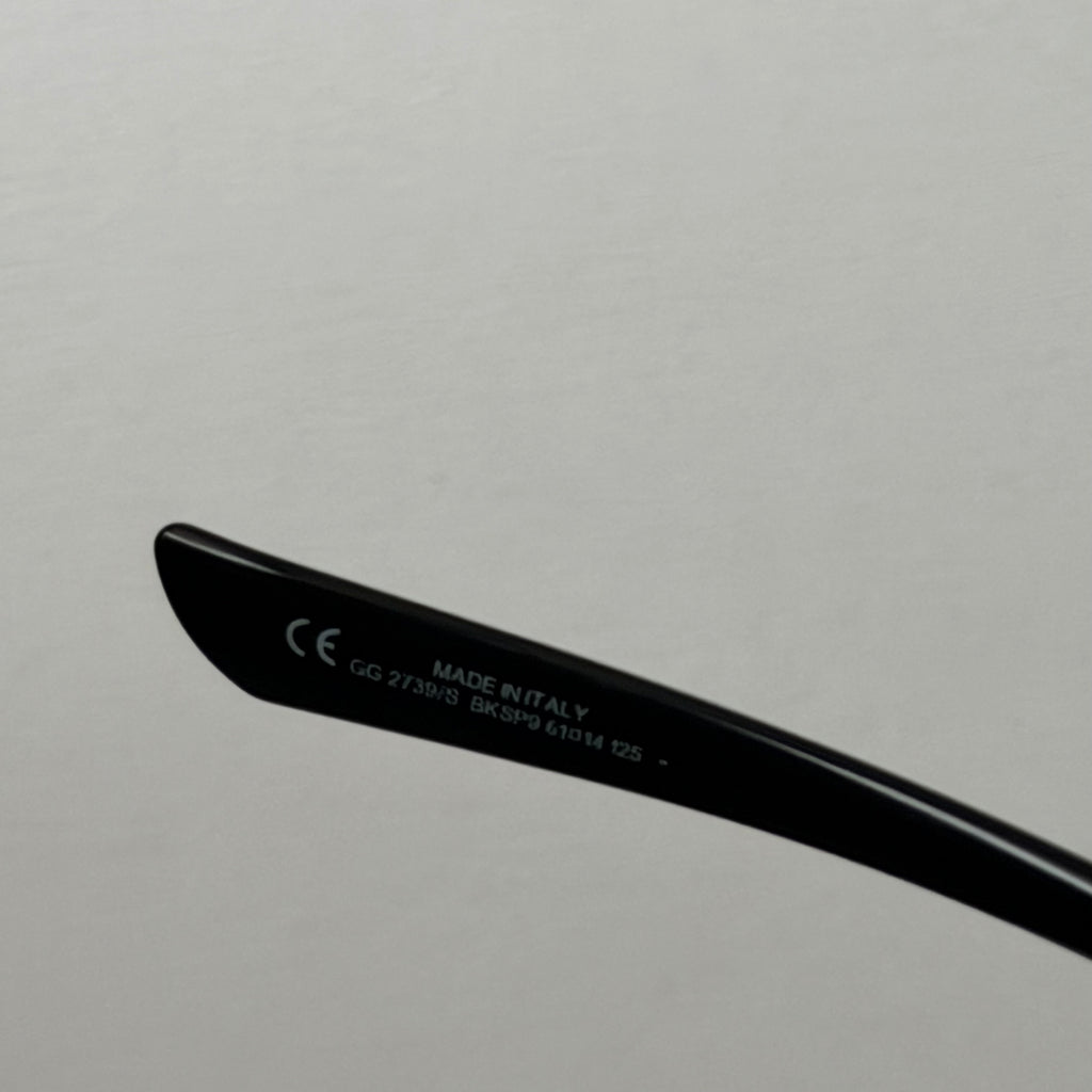 Gucci Horsebit All Black Sunglasses