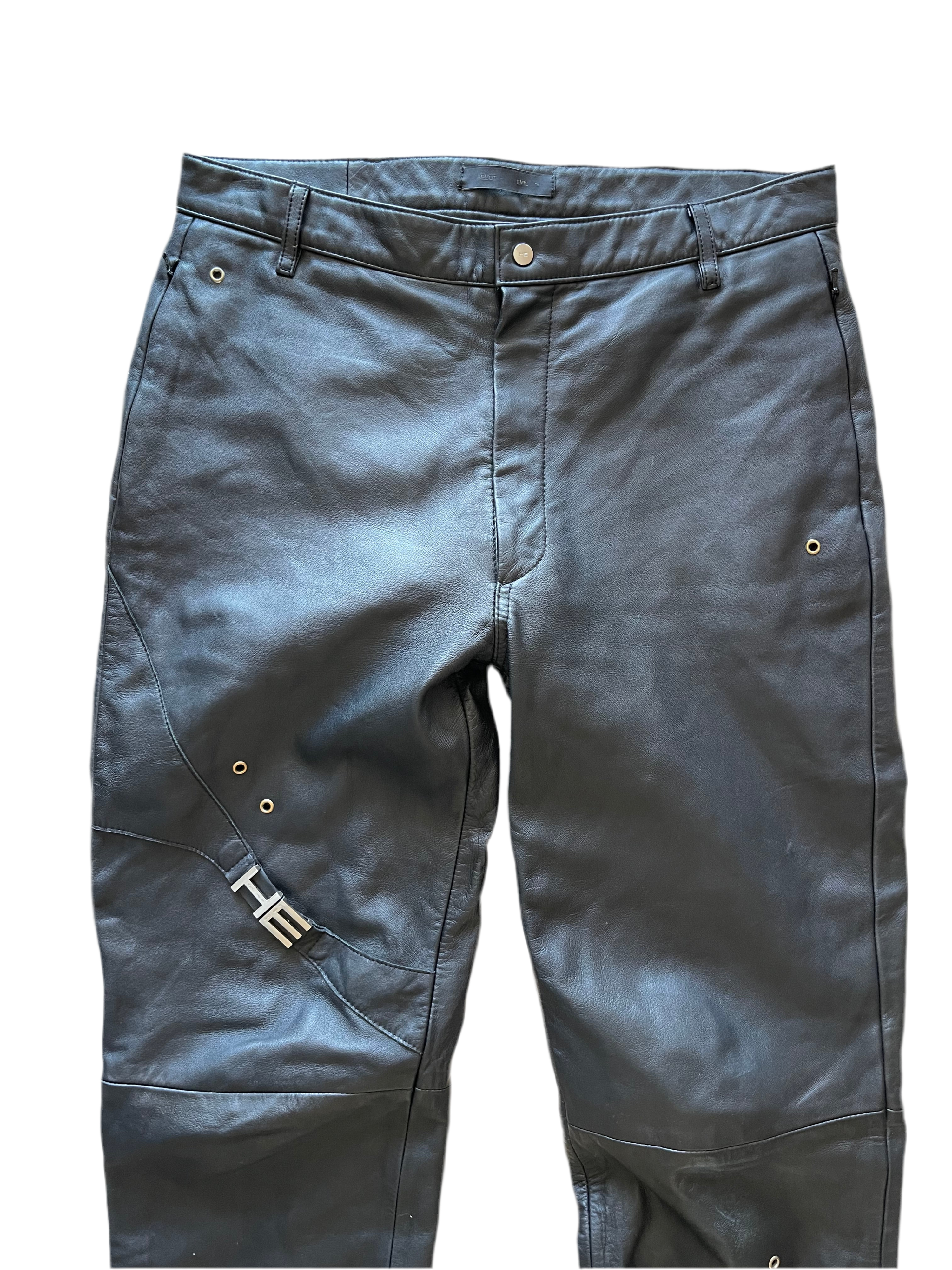 Heliot Emil Leather Pants