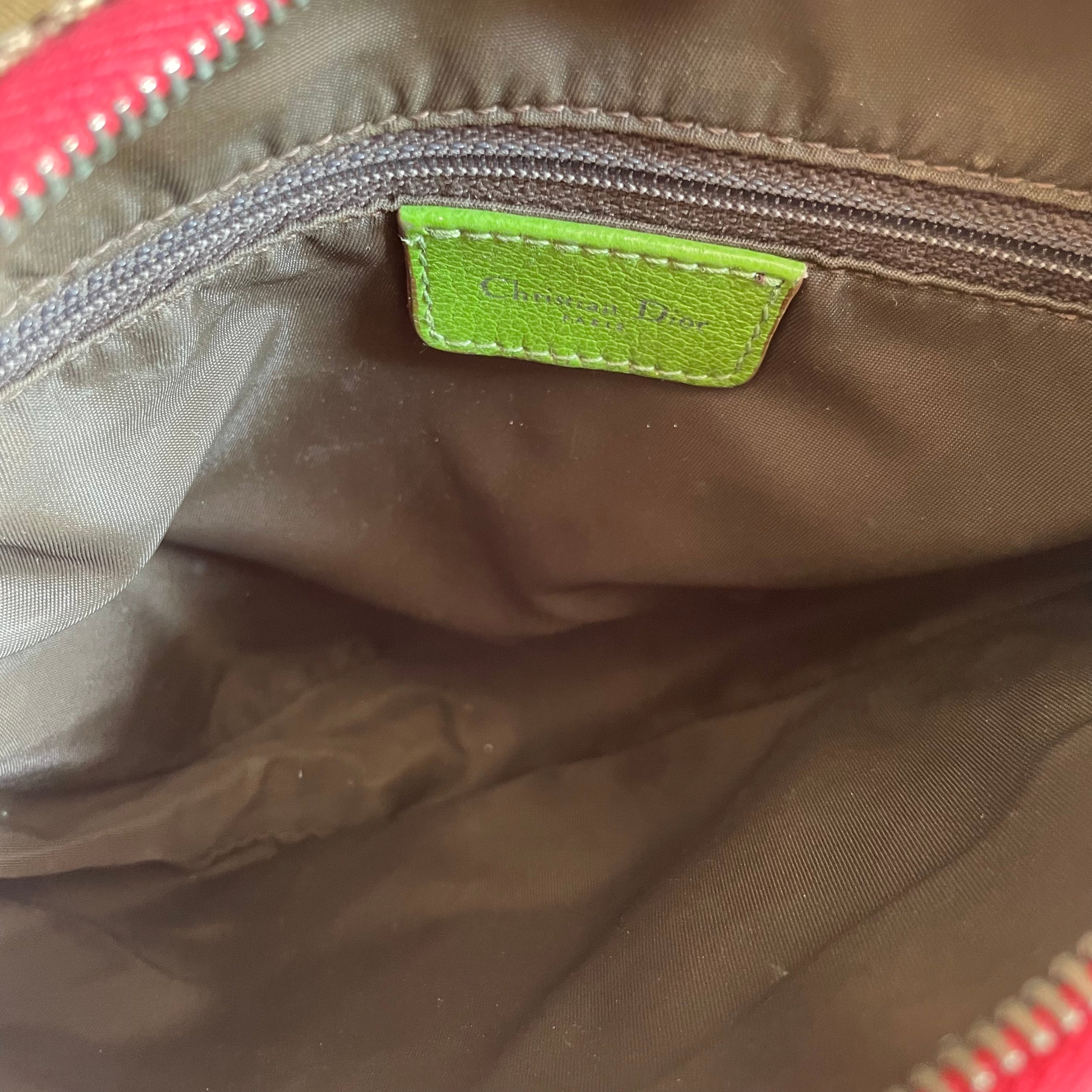 Dior Rasta Long Saddle Bag