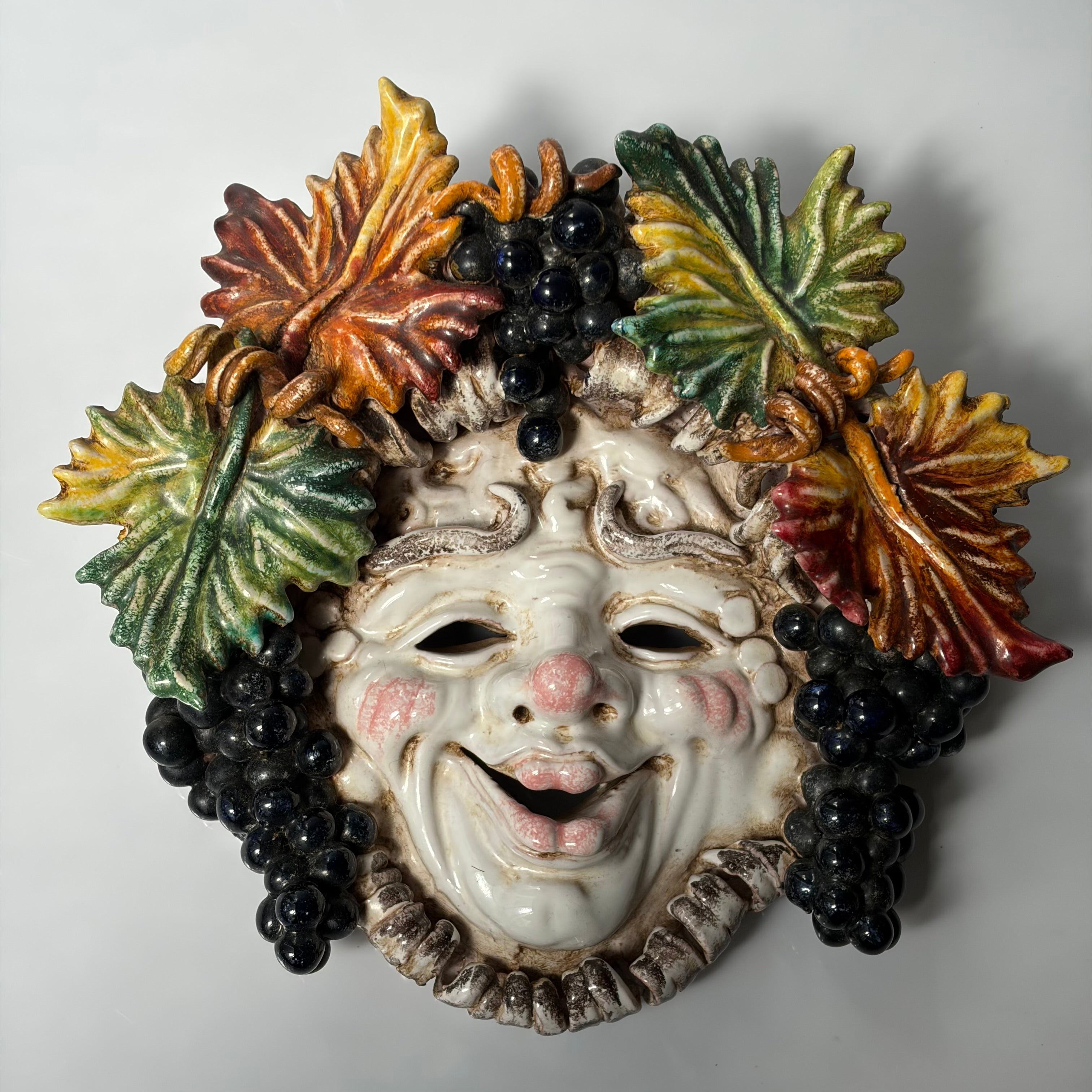 Bacchus Majollica Mask
