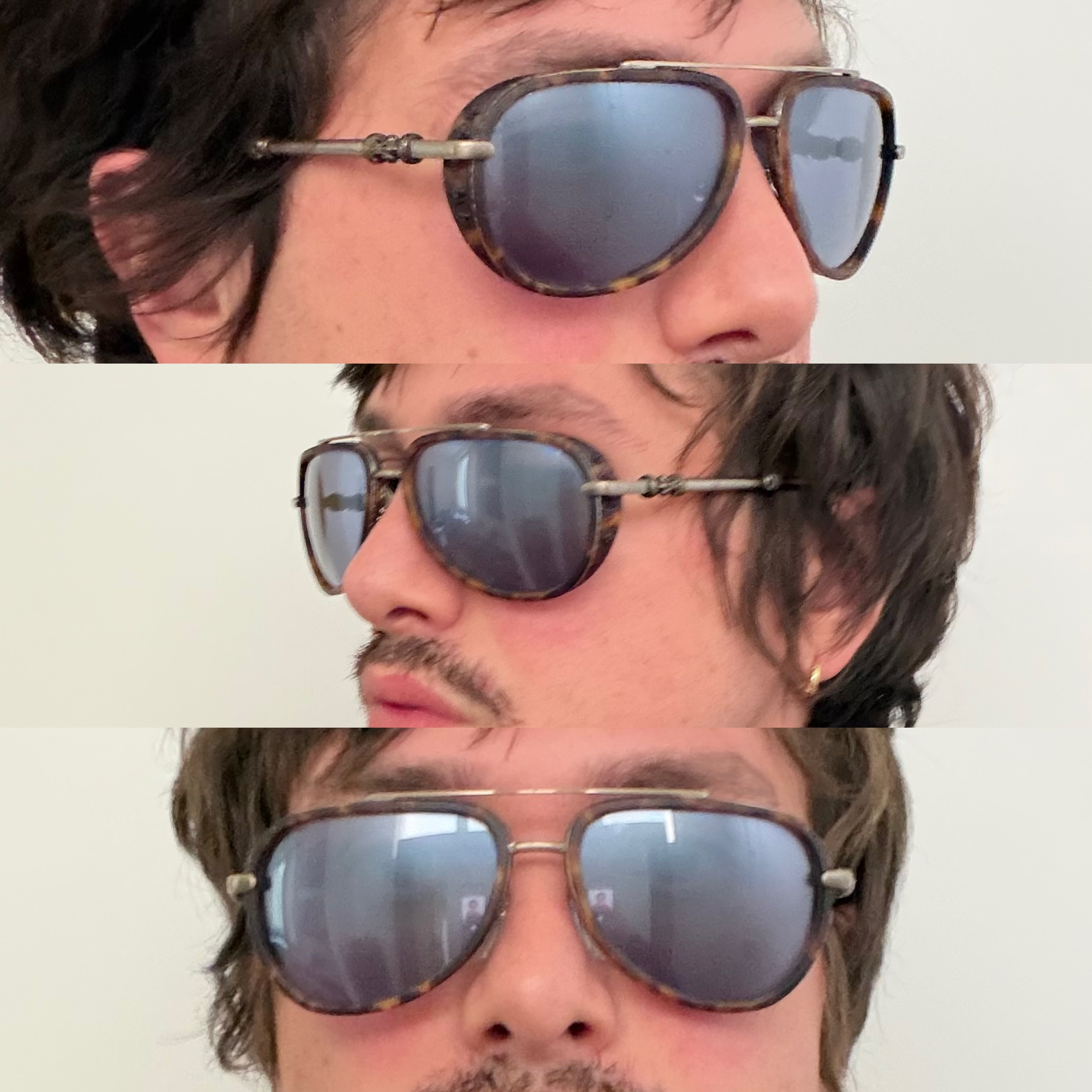 Chrome Hearts Jackwacker II Tortoise Sunglasses