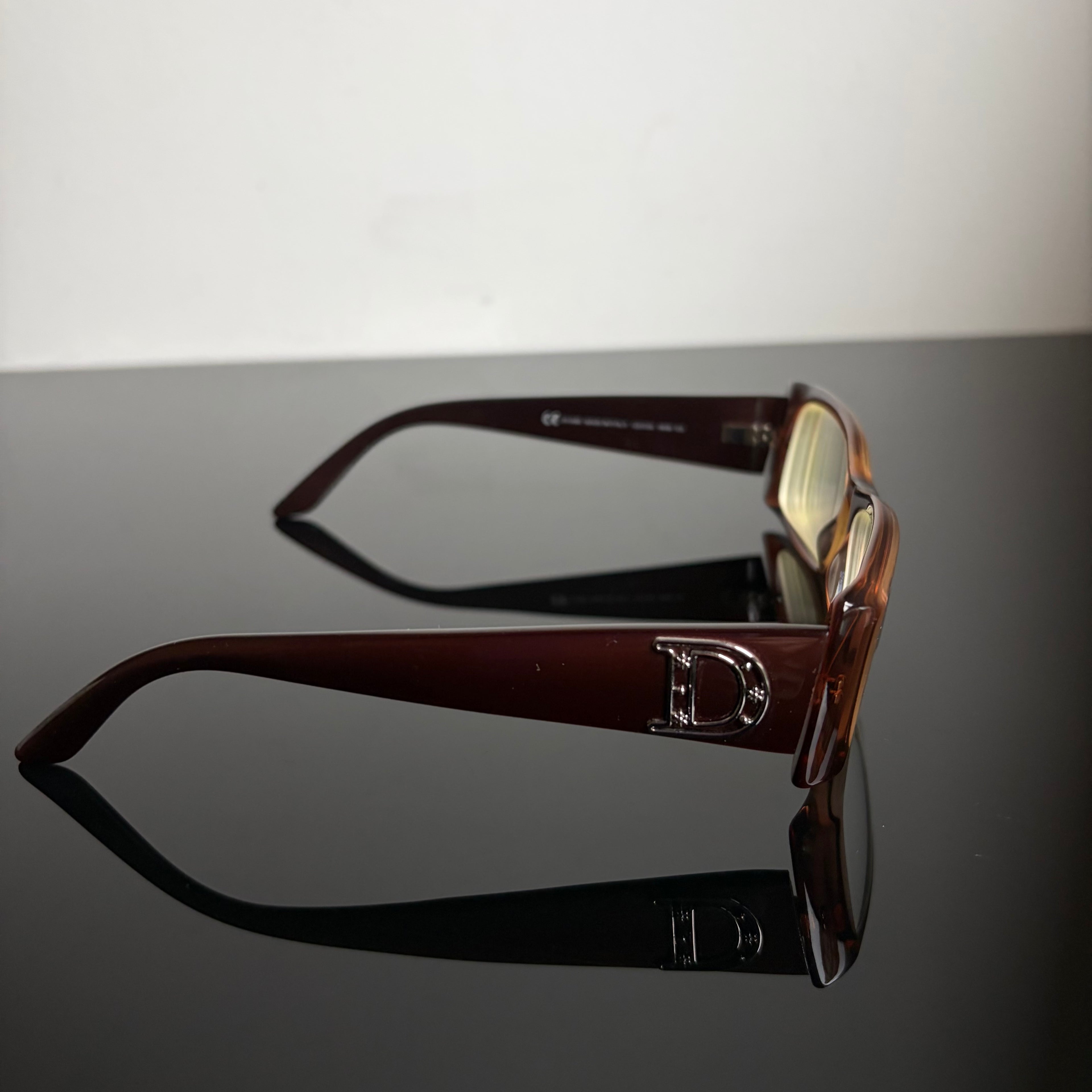 Christian Dior D Flowers Frame Glasses