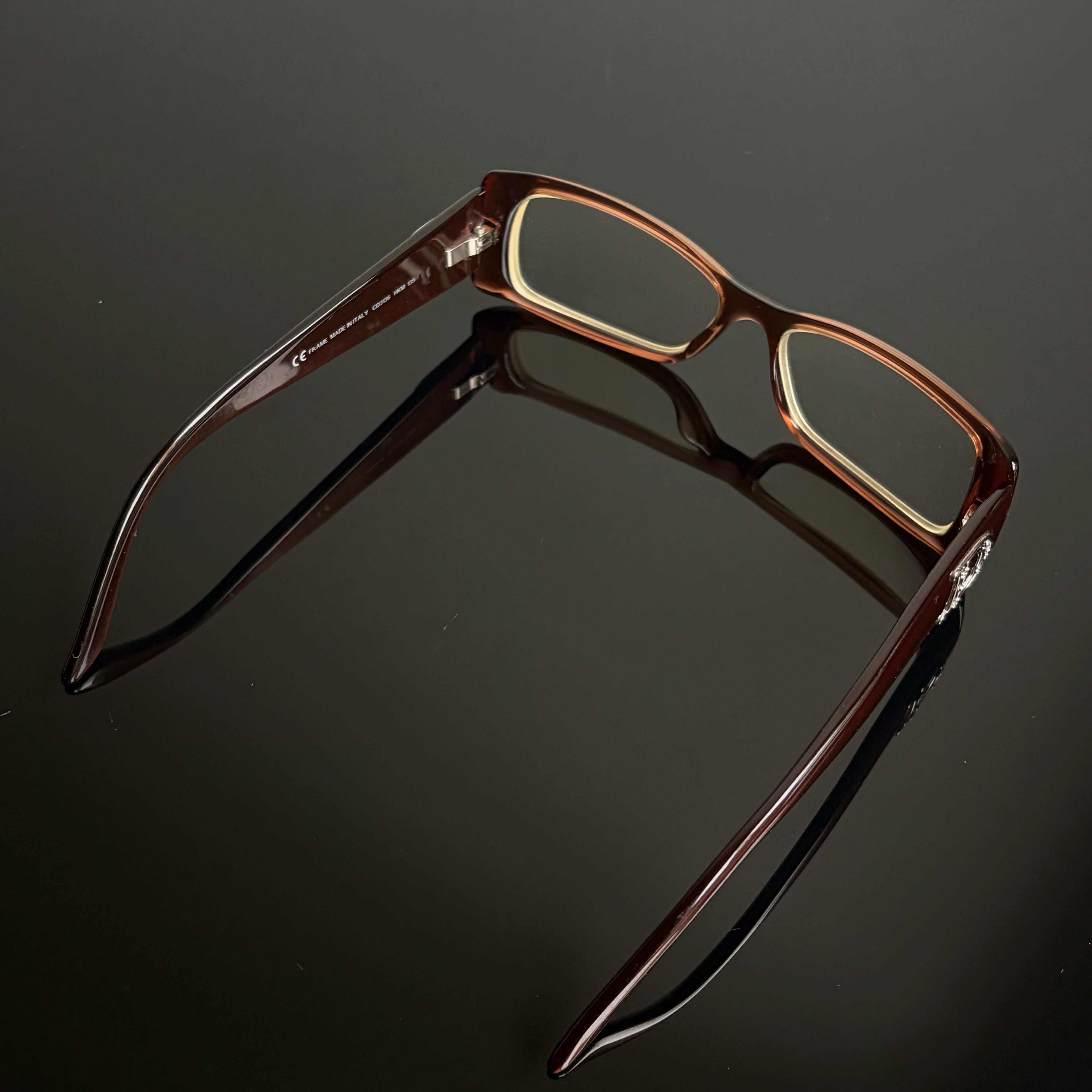 Christian Dior D Flowers Frame Glasses