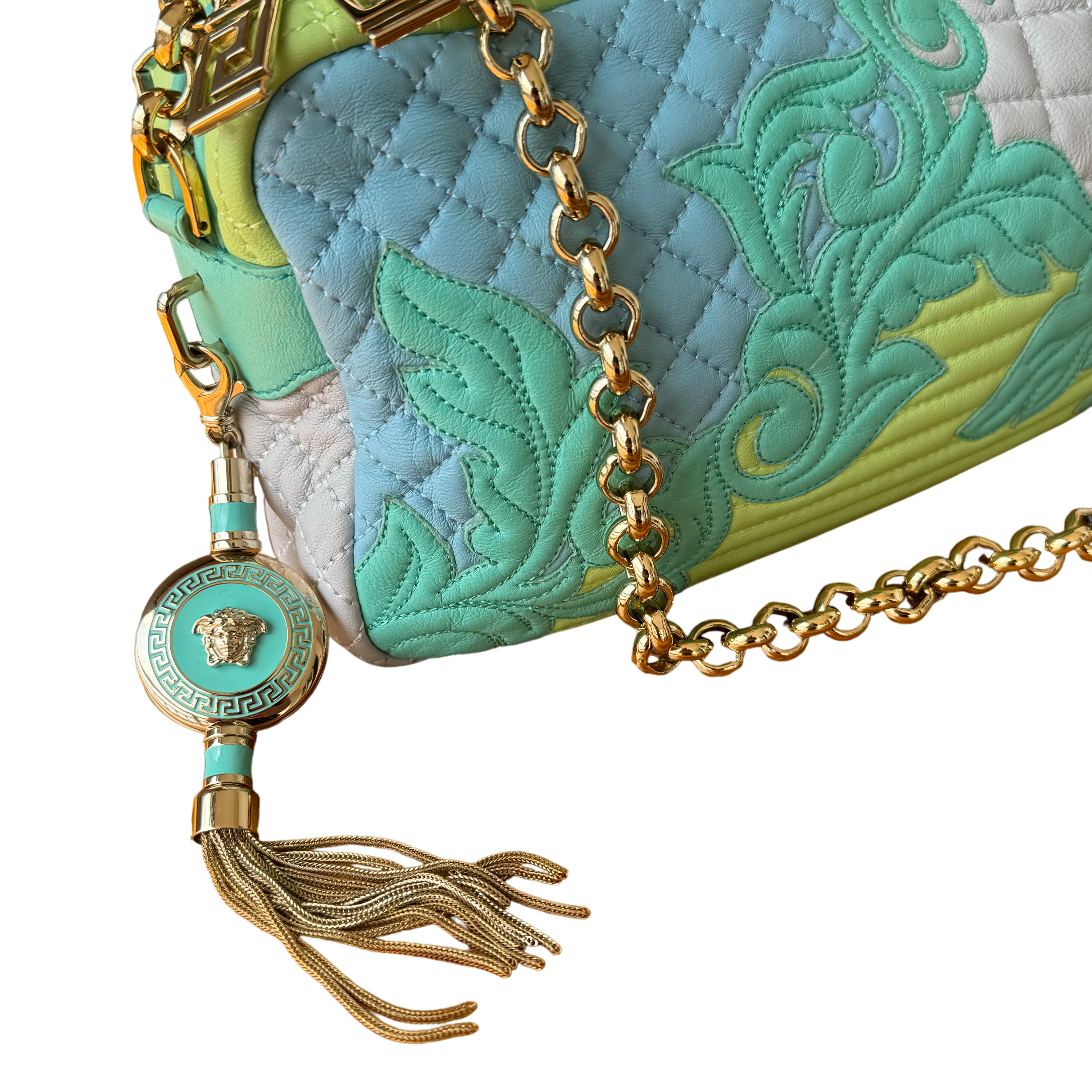 Versace Tricolor Vanitas Bag