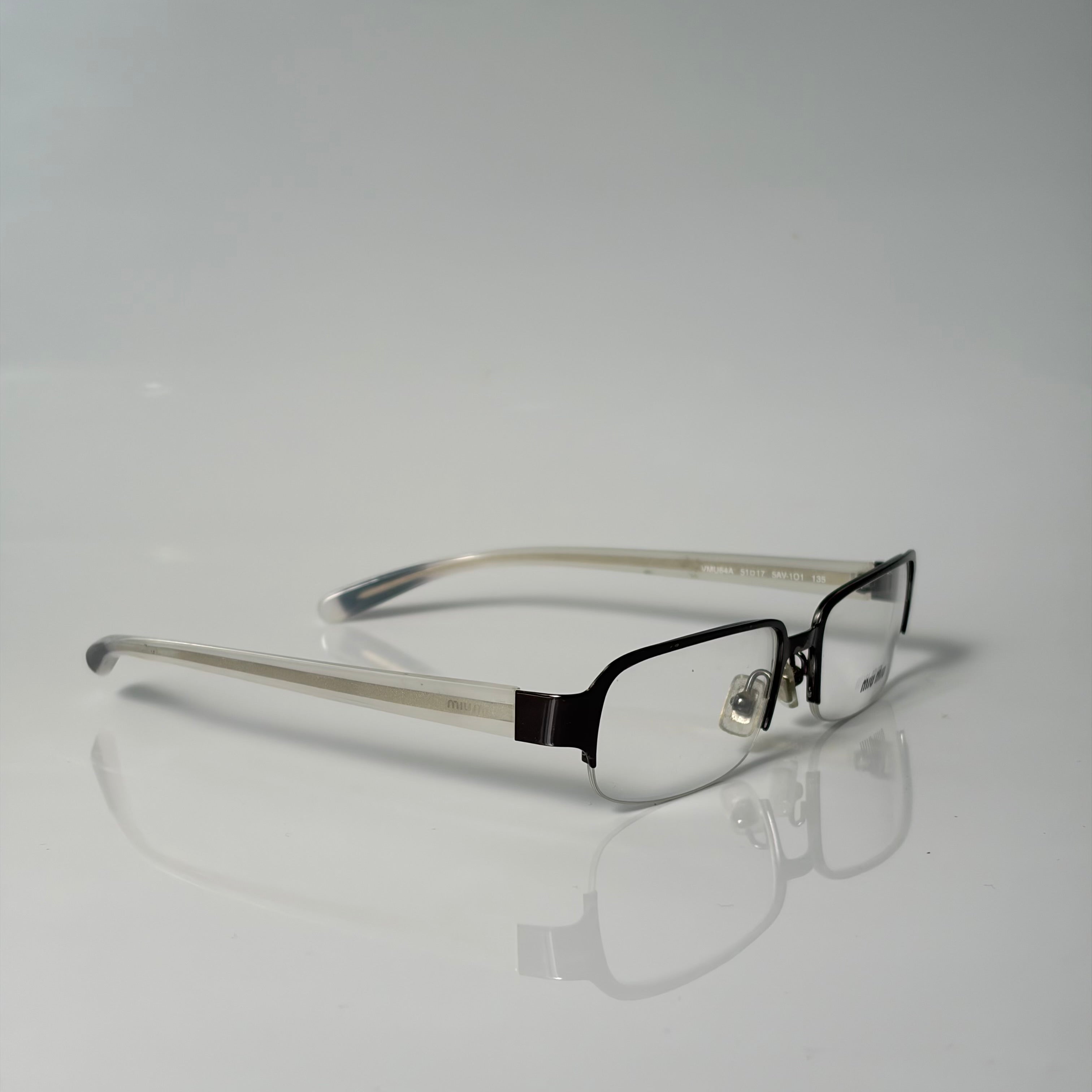 Miu Miu Rectangle Glasses