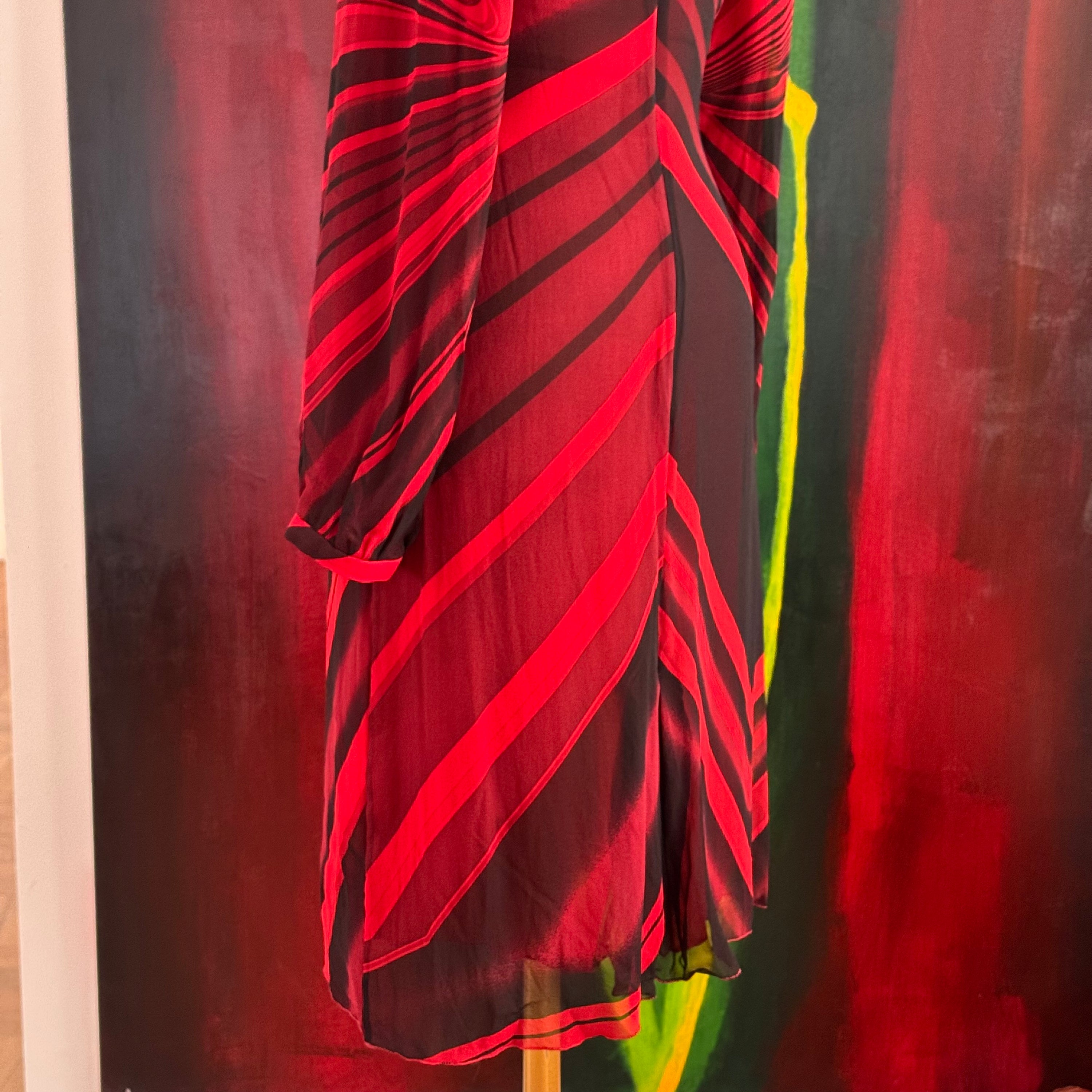 Gianni Versace Couture 2000 F/W Silk Dress