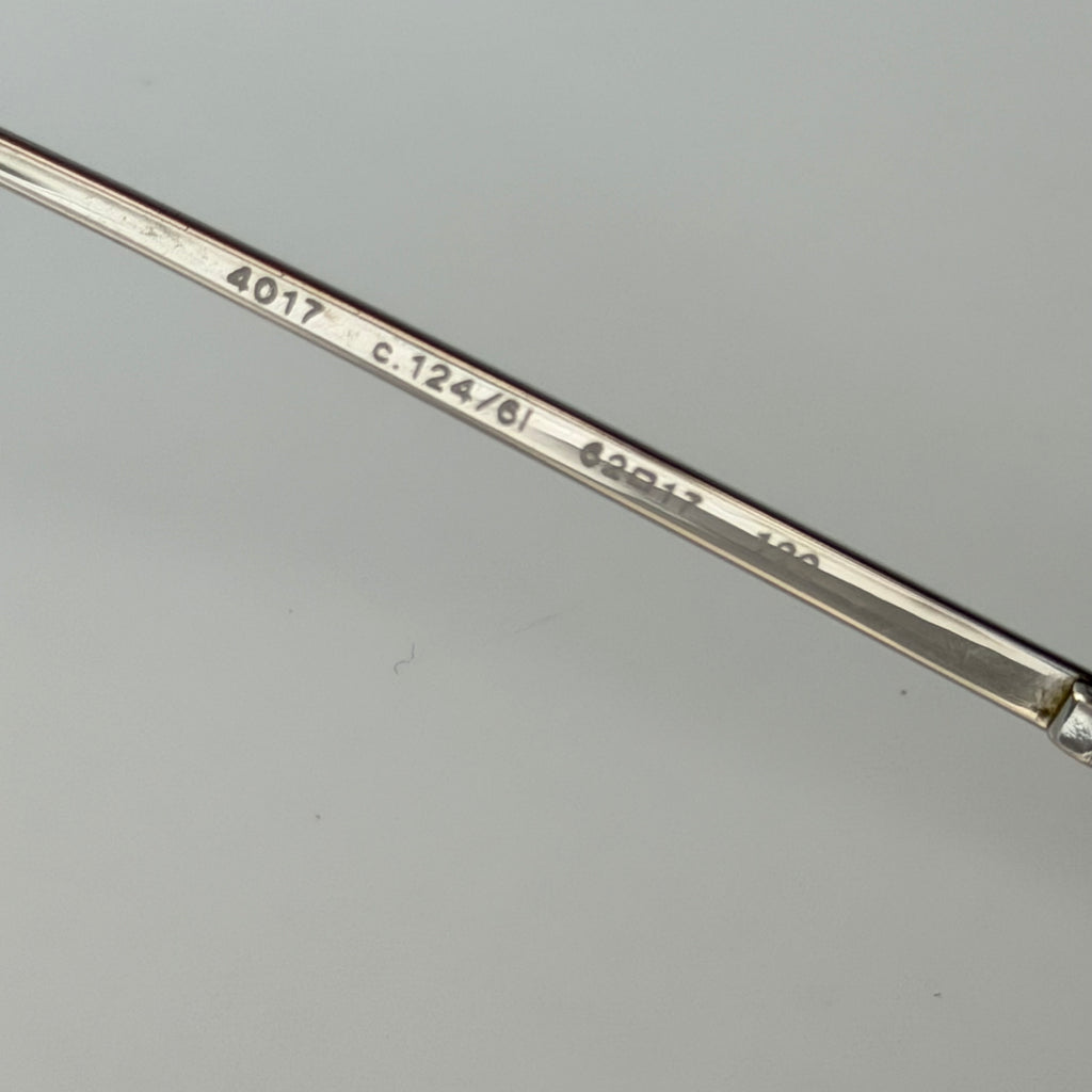 Chanel 2000s Clear Sunglasses