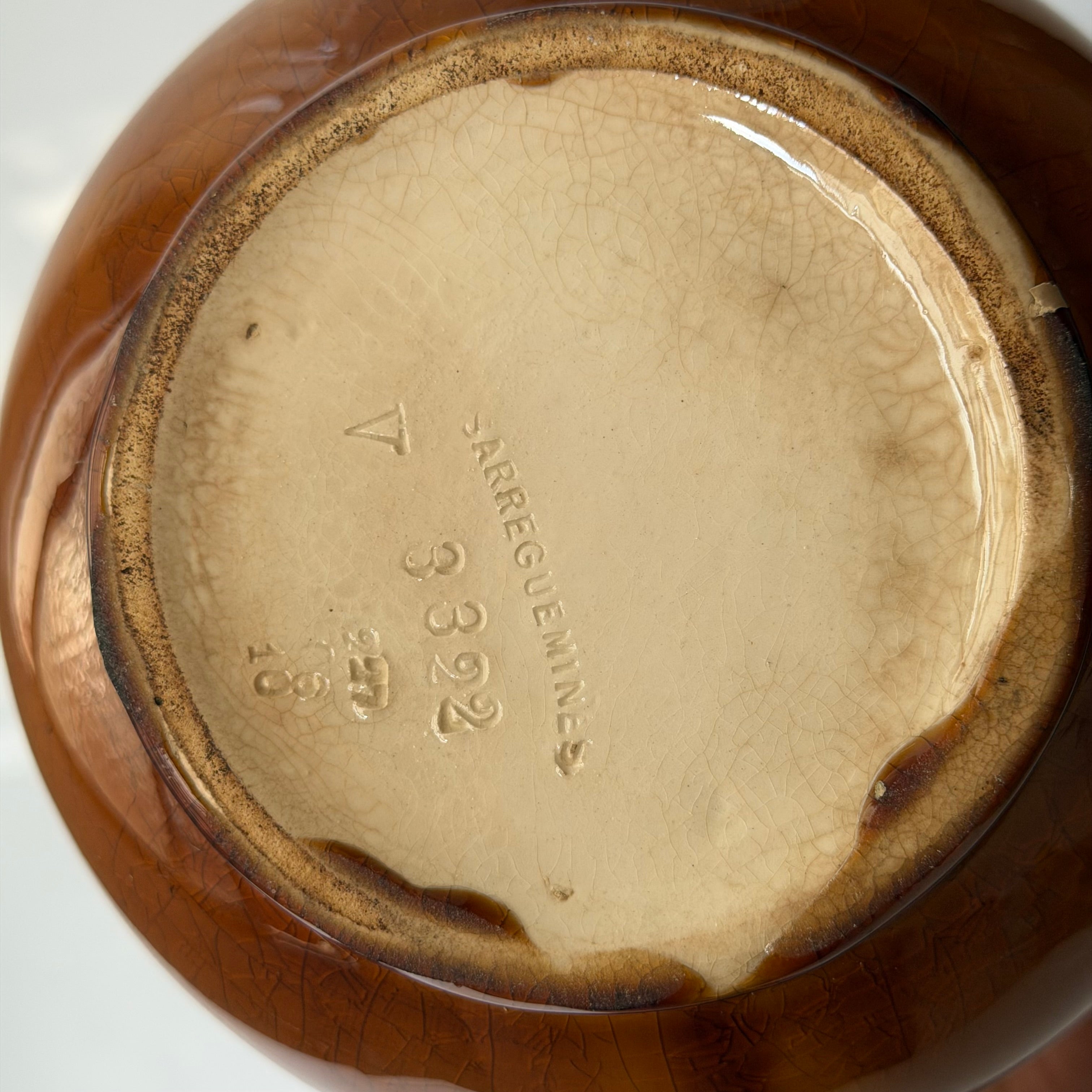 Sarreguemines Monkey Jug, 19th Century