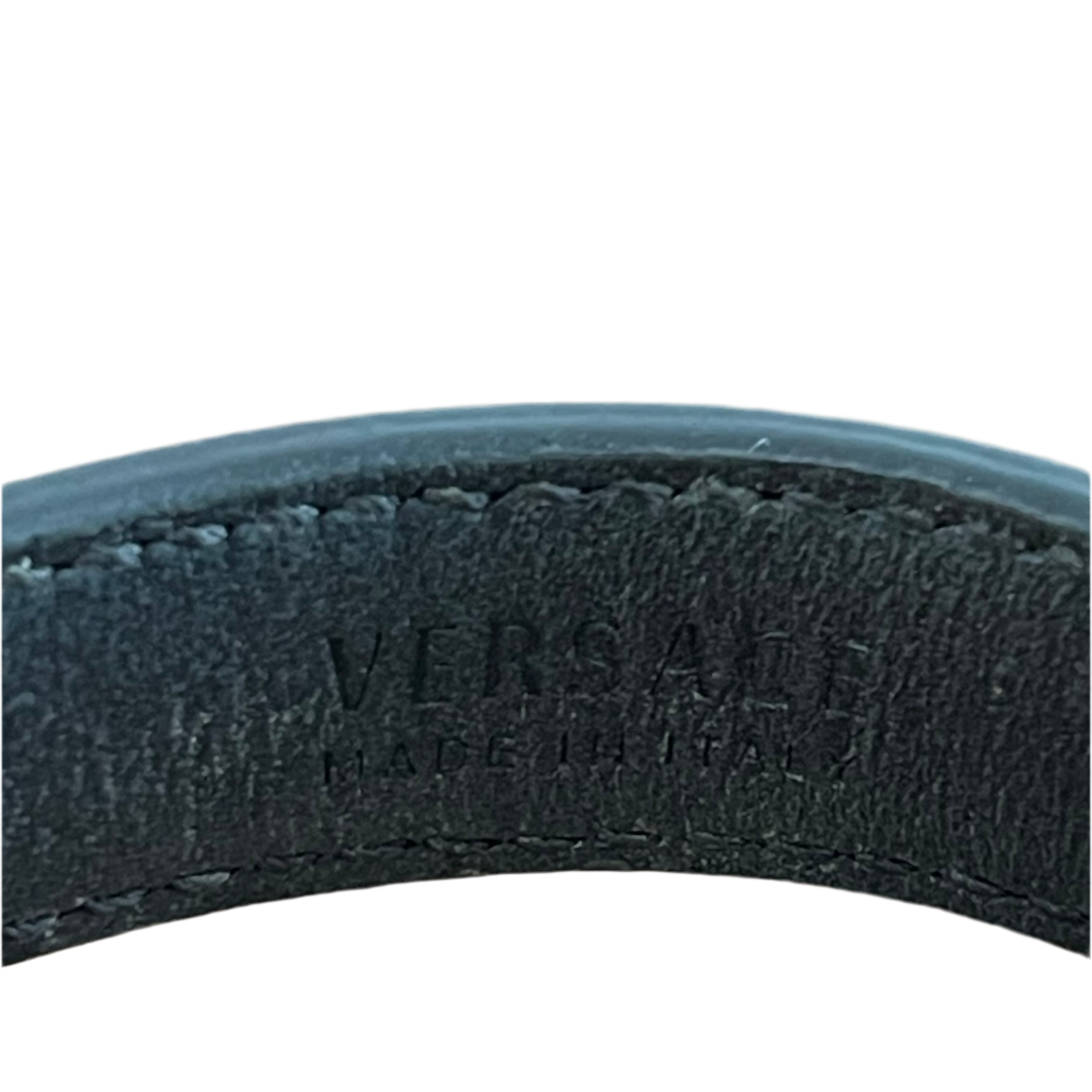 Versace Leather Bracelet