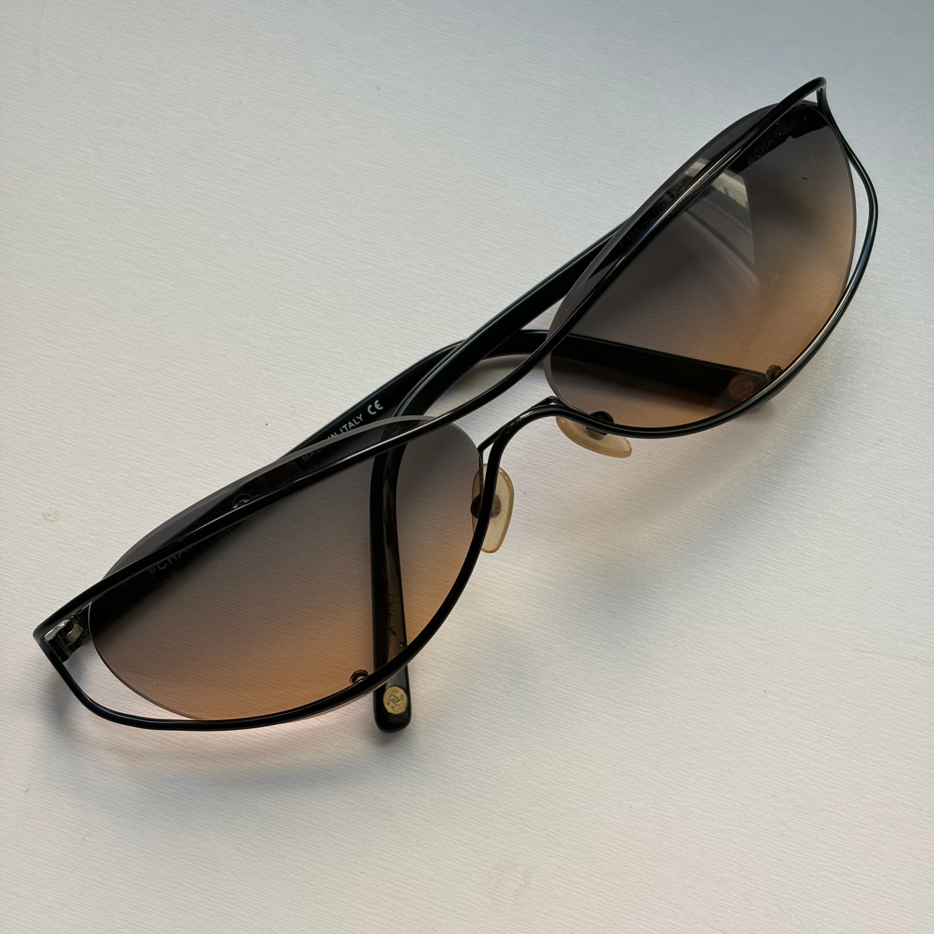 Chanel 2000s 4020 Gradient Sunglasses
