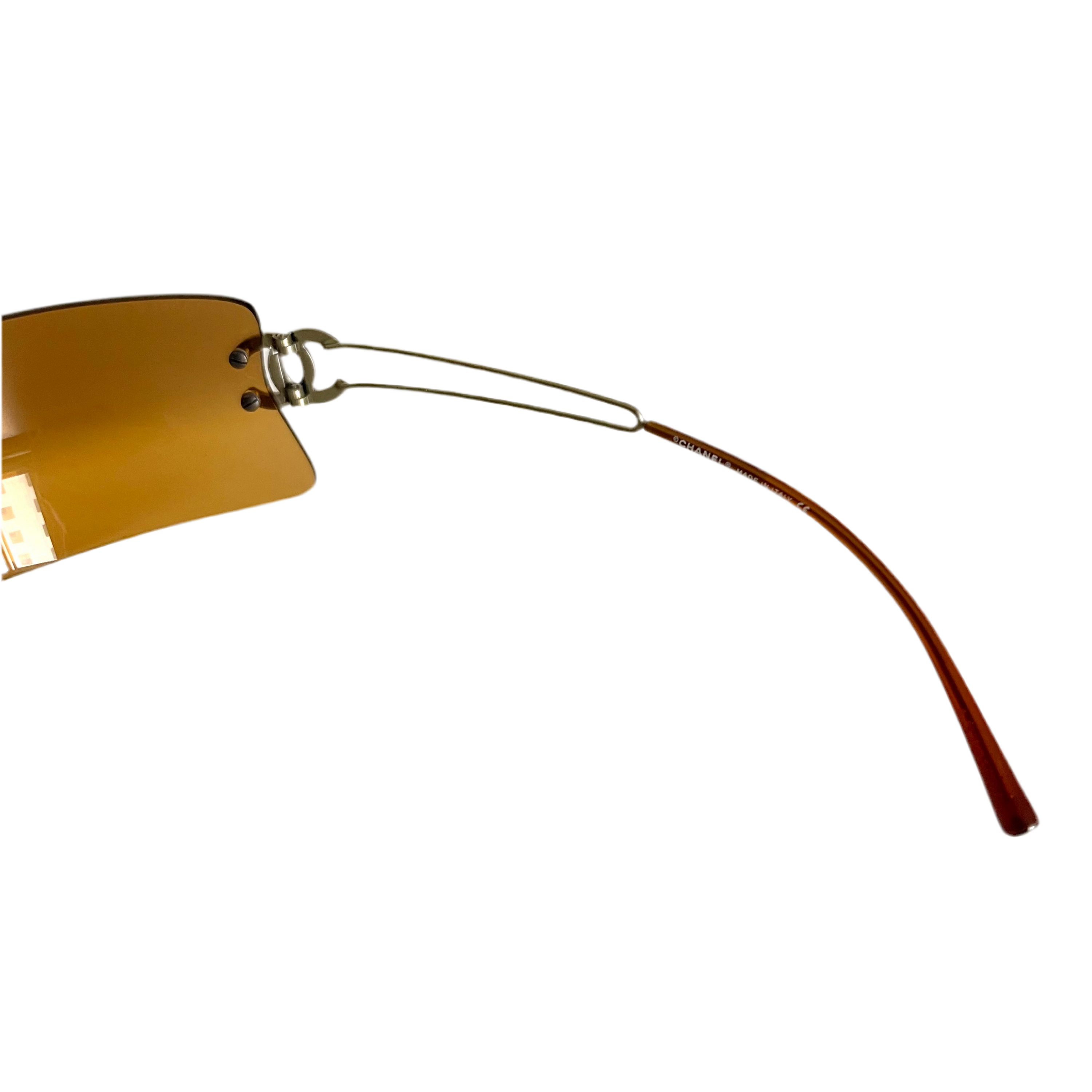 Chanel 4051 Logo Yellow Sunglasses