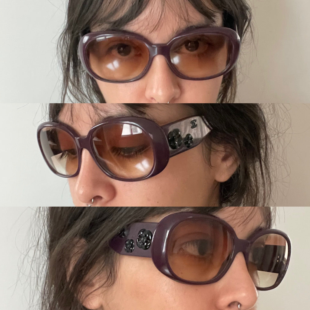 Chanel 5113 Purple Sunglasses