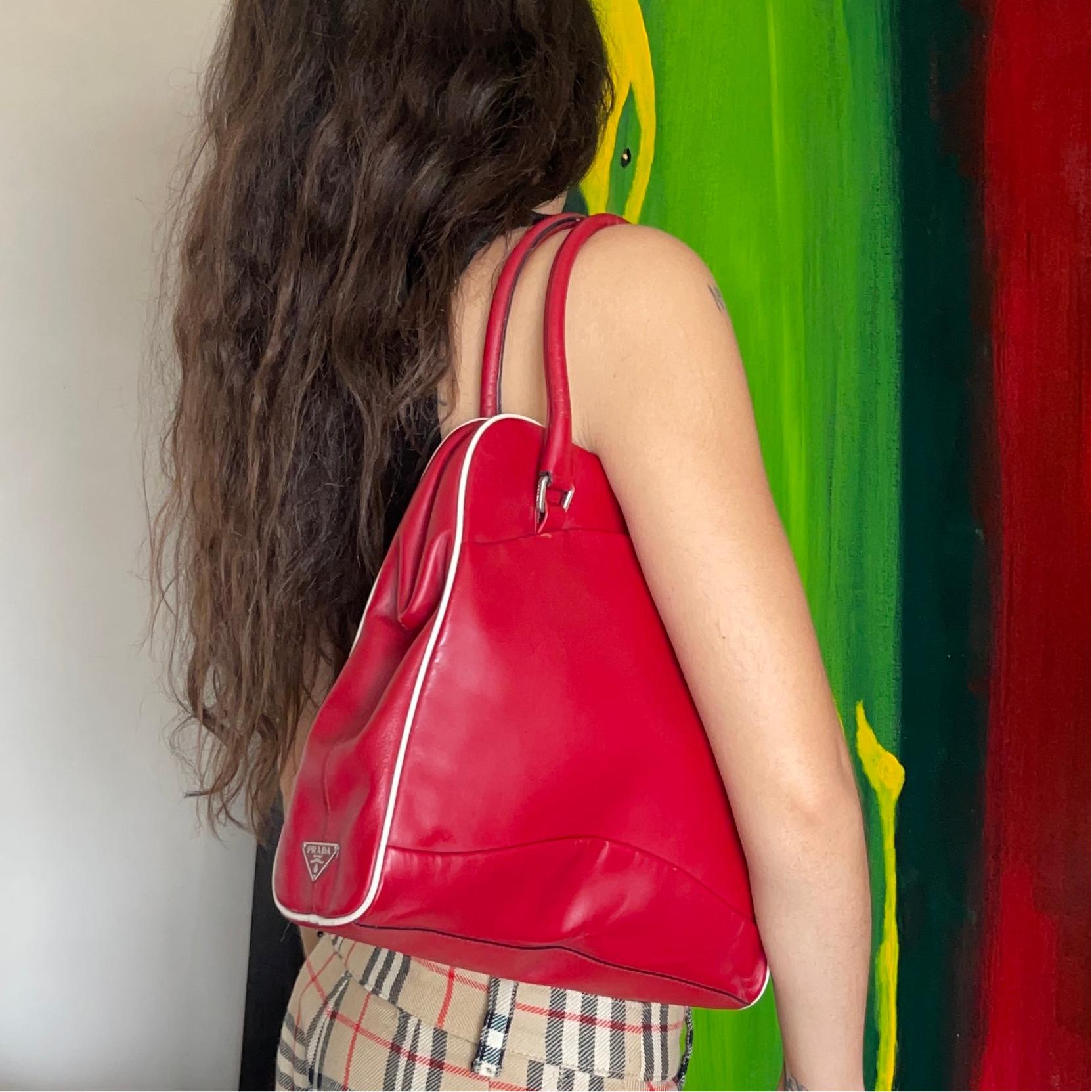 Prada 90s Leather Bag