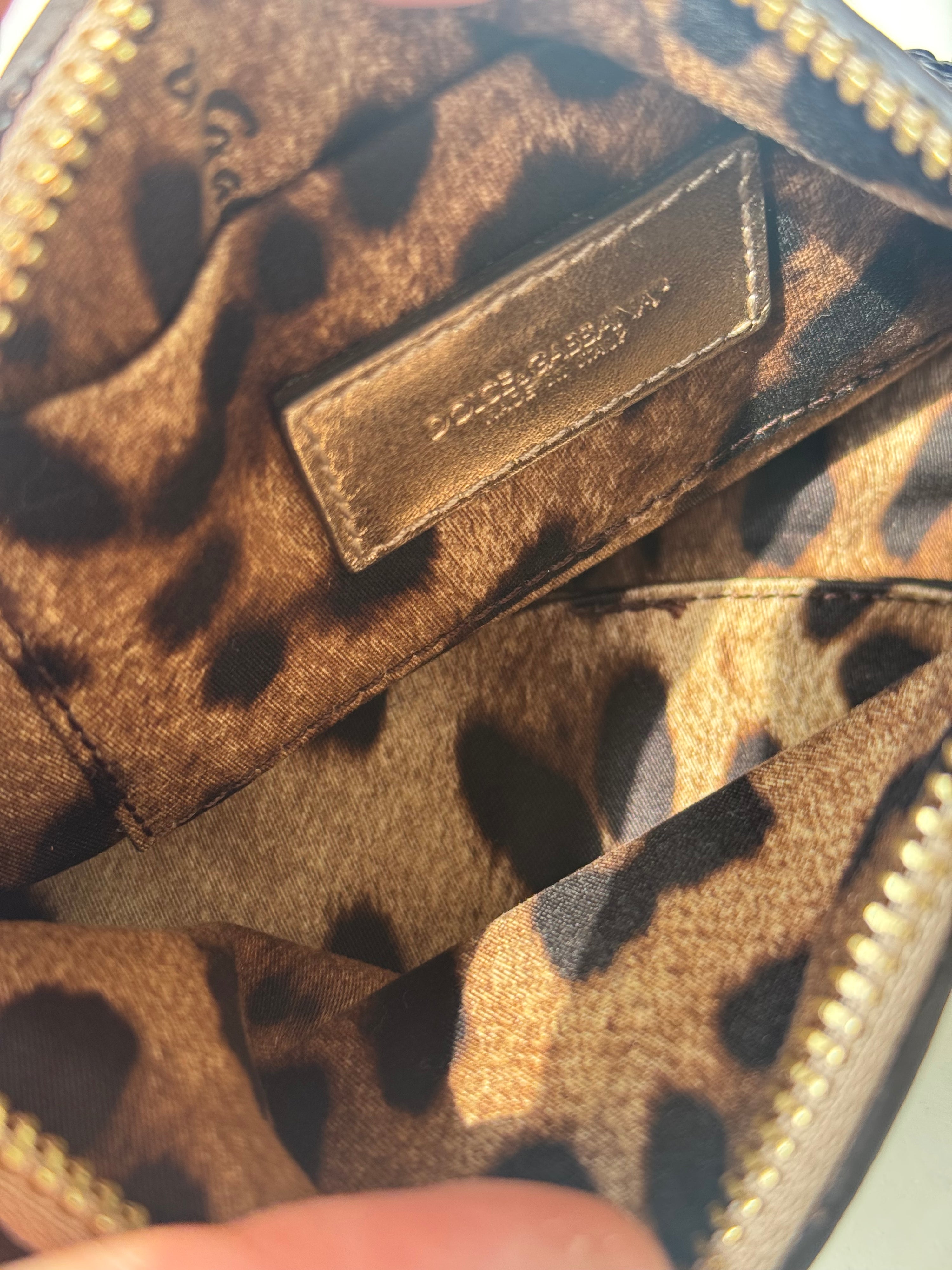 Dolce & Gabbana Sequin Chain Bag